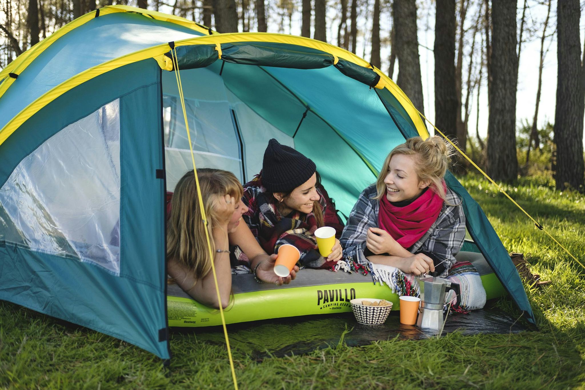 Camping Tente de camping 3 places Active Mount 3 Bestway™ (210 + 140) x 240 x 130 cm Bestway 7
