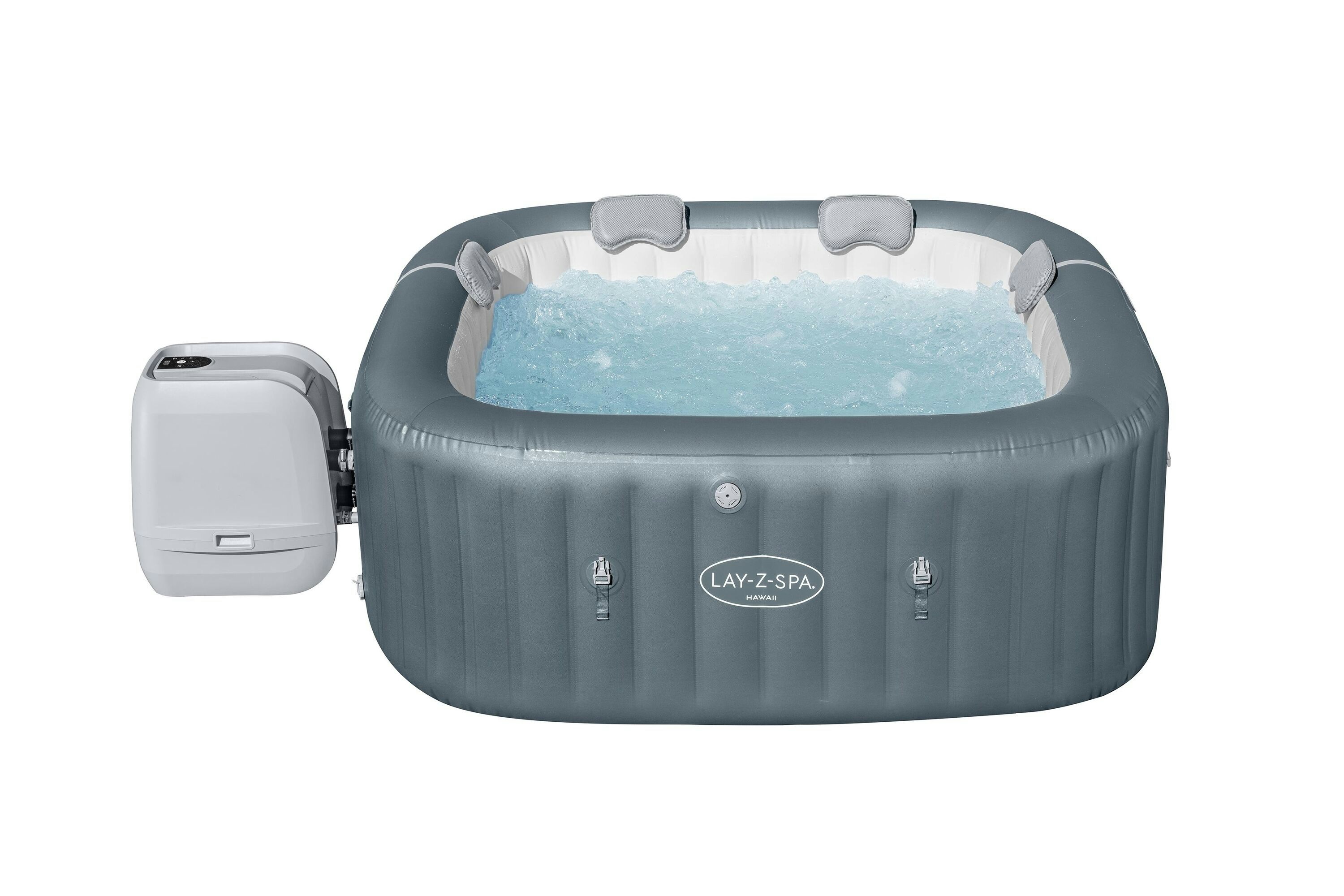 Spas Gonflables Spa gonflable carré Lay-Z-Spa Hawaii Hydrojet Pro™ 4 - 6 personnes Bestway 1