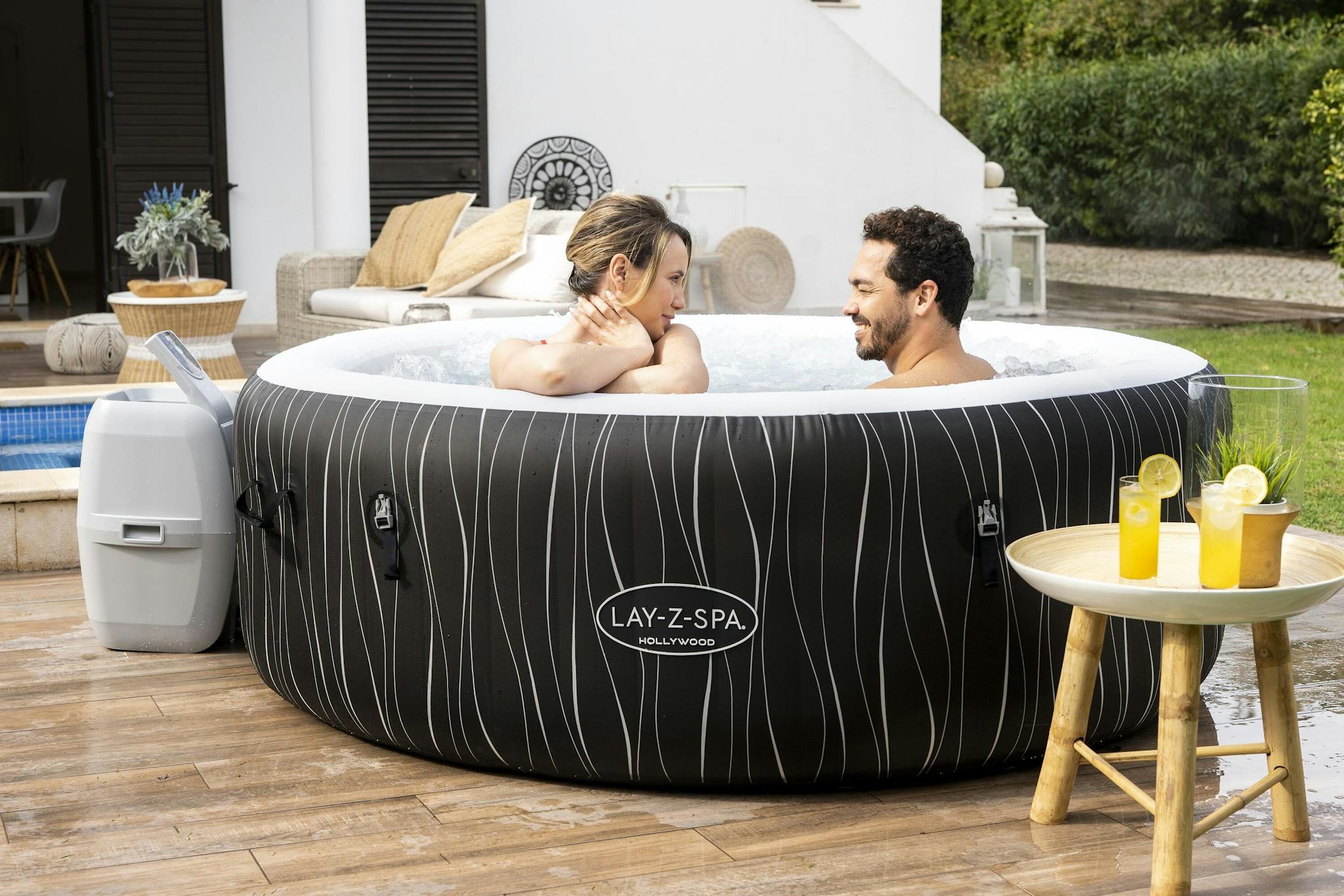 Spas Gonflables Spa gonflable rond Lay-Z-Spa Hollywood Airjet™ 4 - 6 personnes Bestway 45
