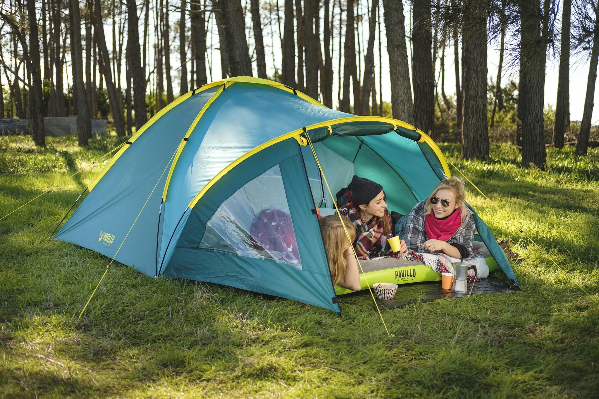 Camping Tente de camping 3 places Active Mount 3 Bestway™ (210 + 140) x 240 x 130 cm Bestway 10