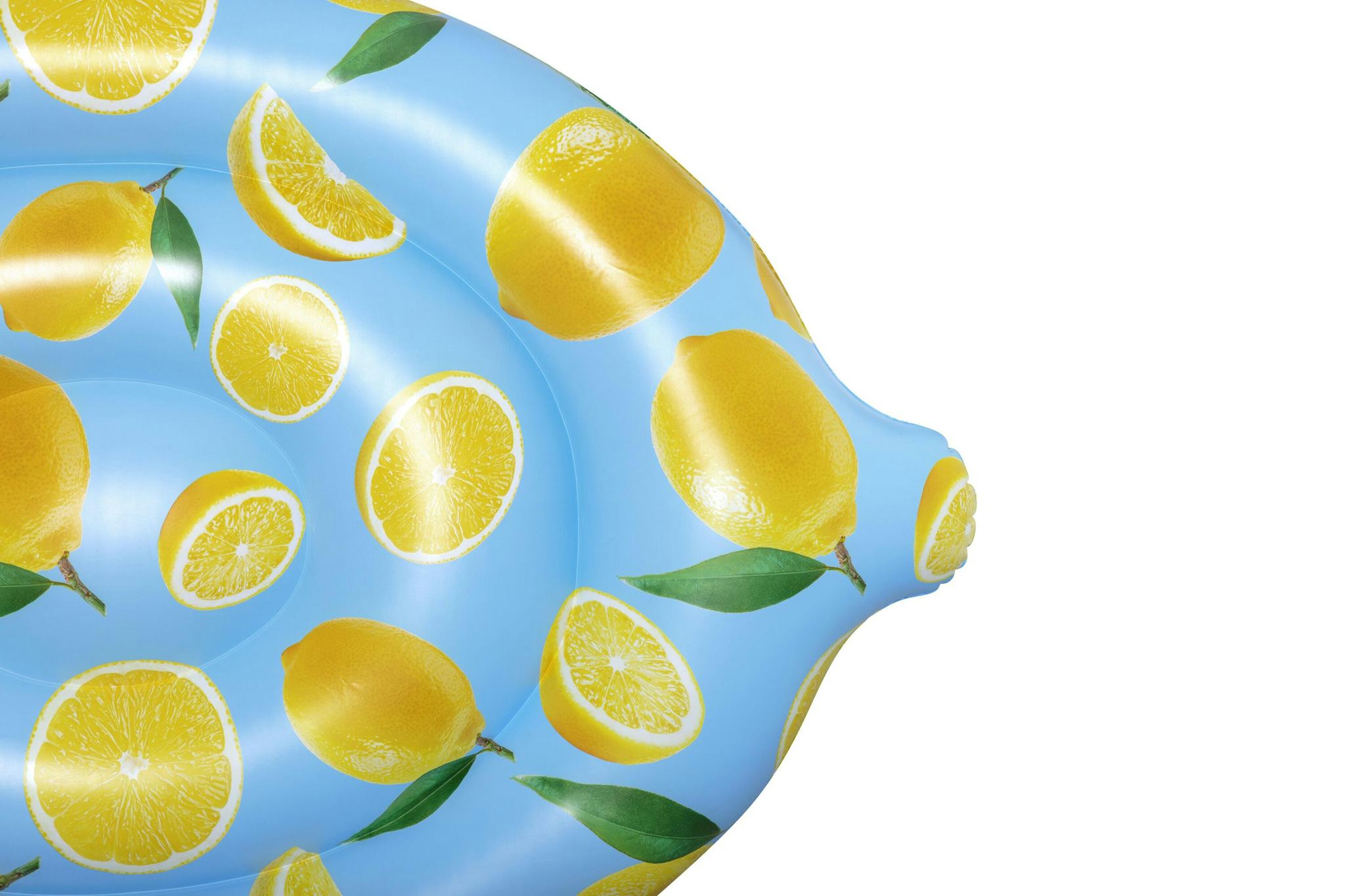 Bouées, matelas et jeux gonflables Ile gonflable parfumée citron Scentsational™ Lemon 176 x 123 cm Bestway 5