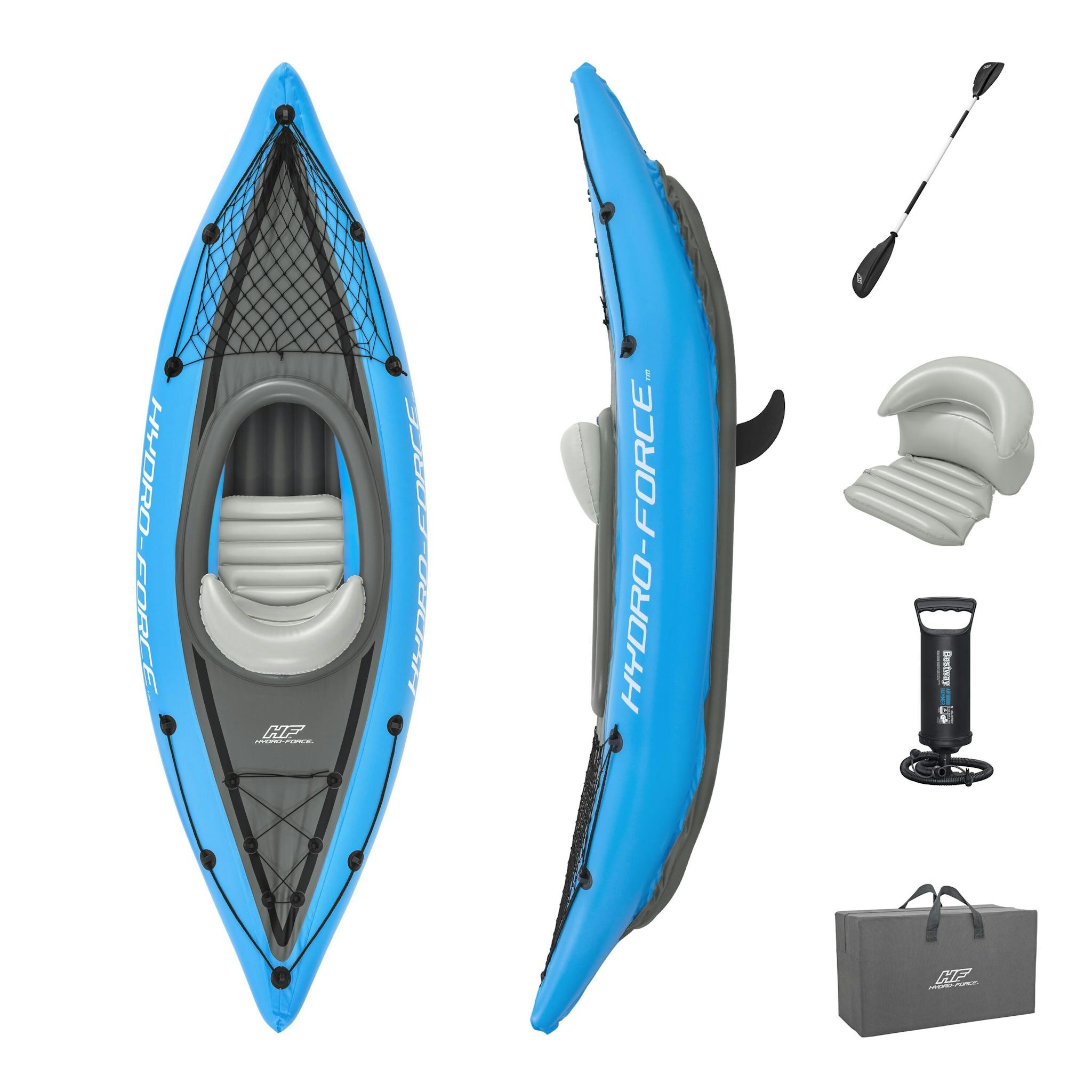 Sports d'eau Kayak gonflable Cove Champion Hydro-Force™ 275 x 81 cm Bestway 2