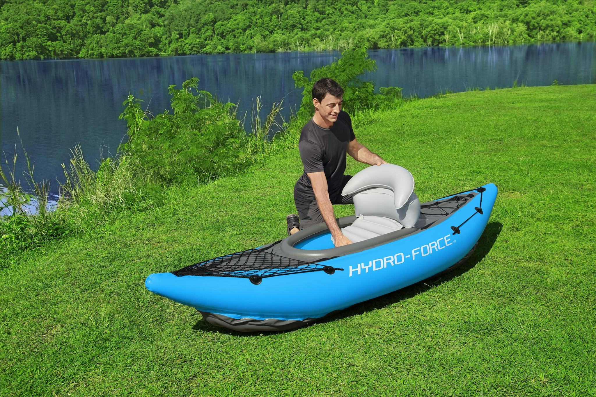 Sports d'eau Kayak gonflable Cove Champion Hydro-Force™ 275 x 81 cm Bestway 6