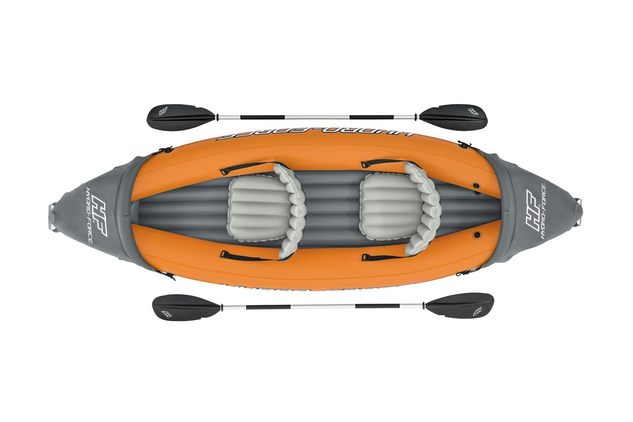 Sports d'eau Kayak gonflable Hydro-Force™ Rapid X2 321 x 100 cm avec 2 pagaies et une pompe Bestway 2