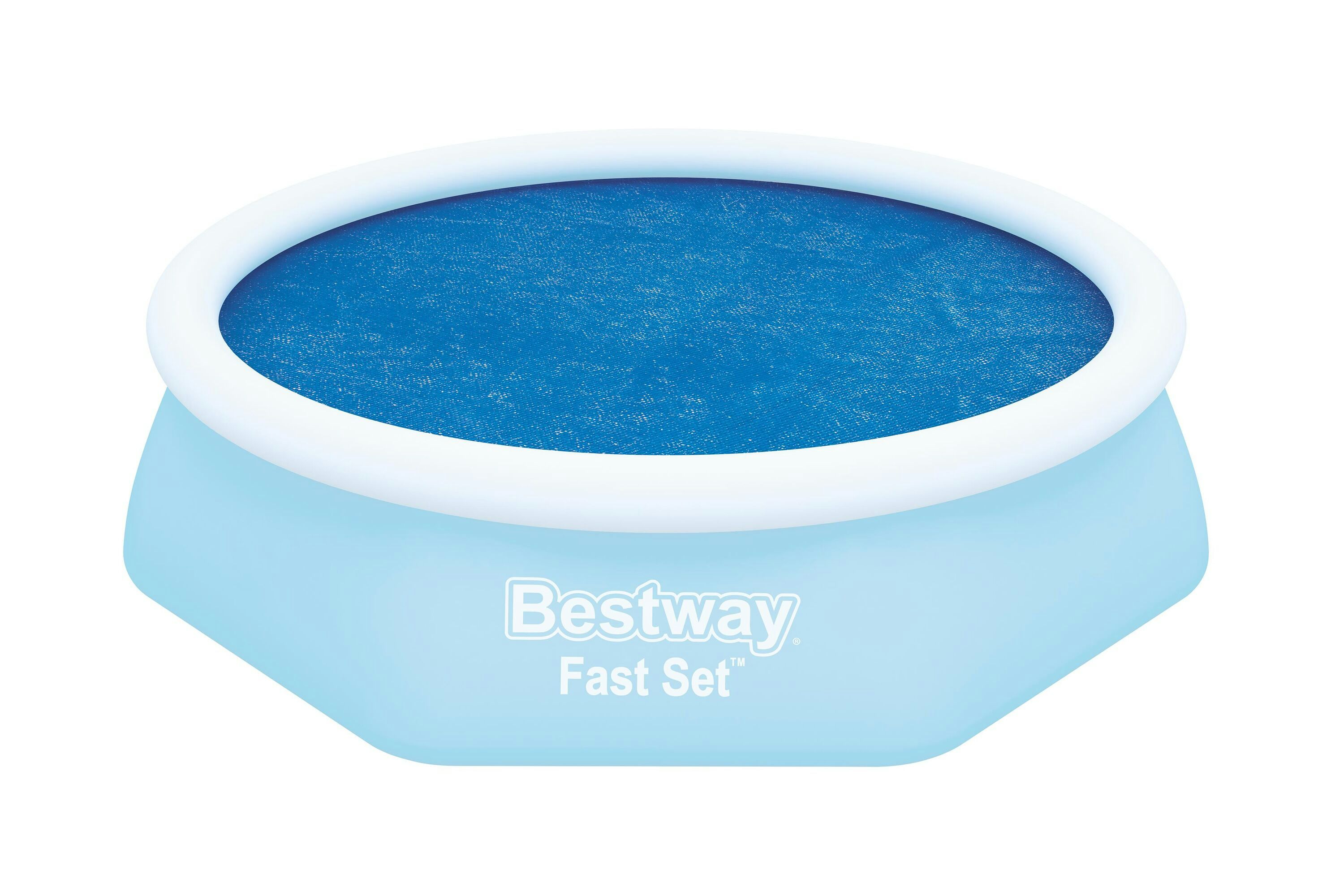 Accessoires piscine et spa Bâche solaire diamètre 210 cm pour piscine hors sol Fast Set™ ronde diamètre 244 cm Bestway 1