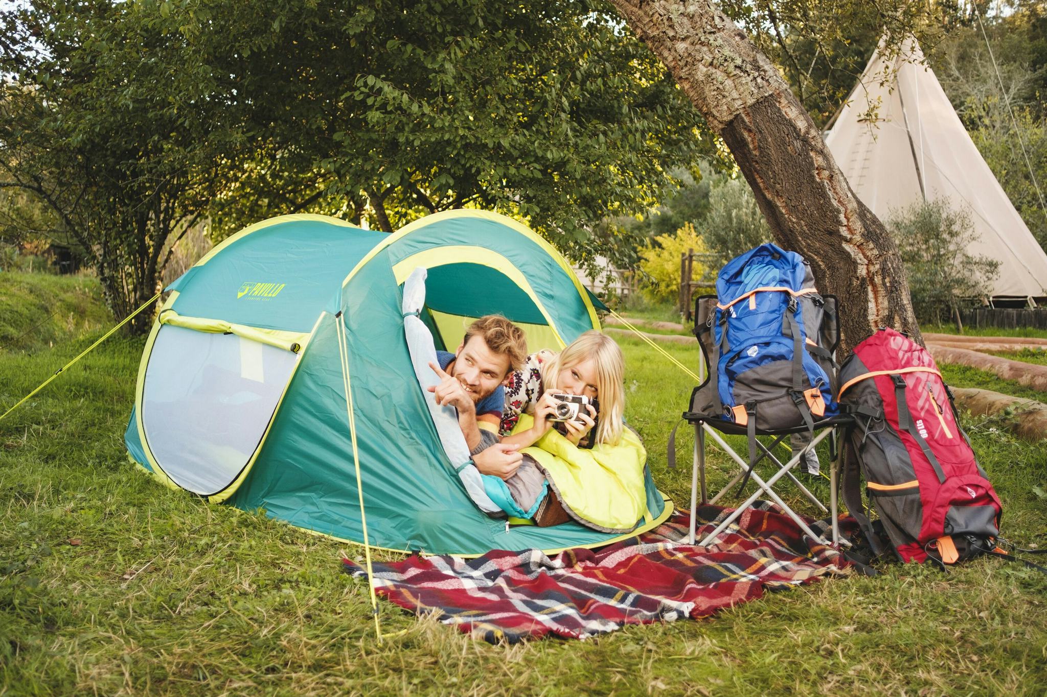 Camping Tente de camping automatique 2 places CoolMount 2 Bestway™ 235 x 145 x 100 cm Bestway 6