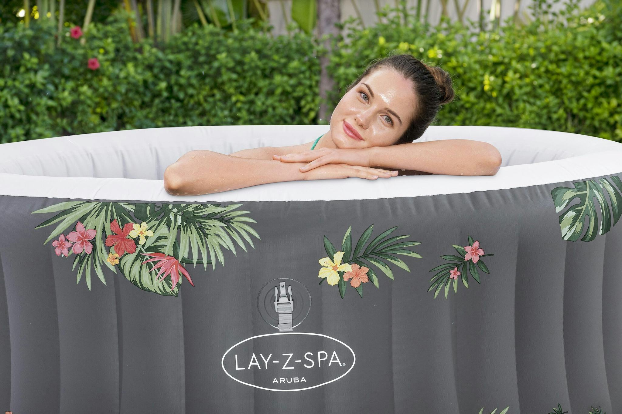 Spas Gonflables Spa gonflable rond Lay-Z-Spa Aruba Airjet™ 2 - 3 personnes Bestway 28