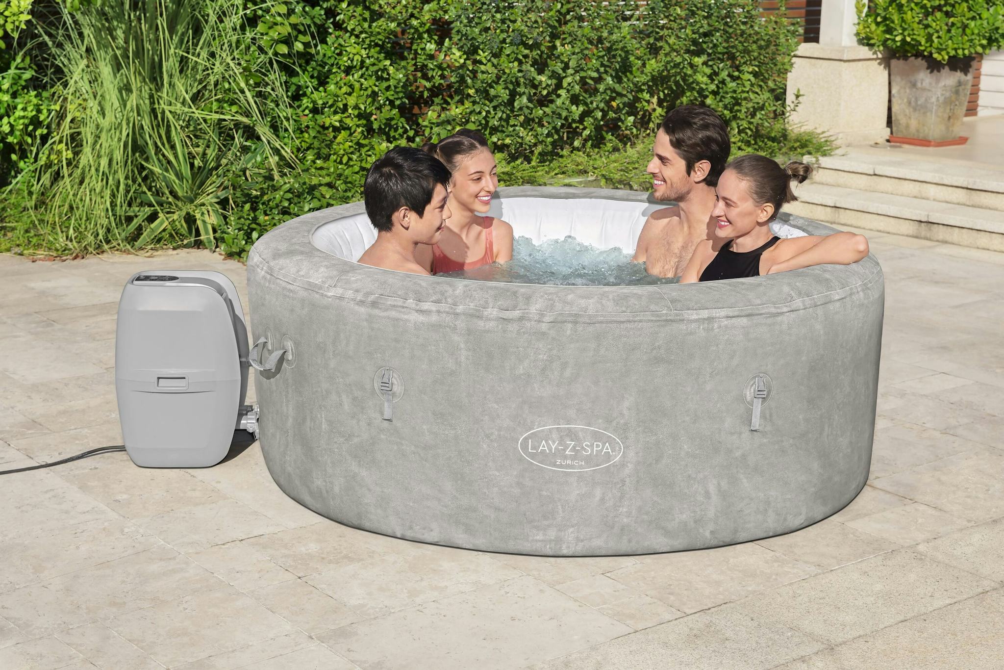 Spas Gonflables Spa gonflable rond Lay-Z-Spa Zurich Airjet™ 2 - 4 personnes Bestway 8