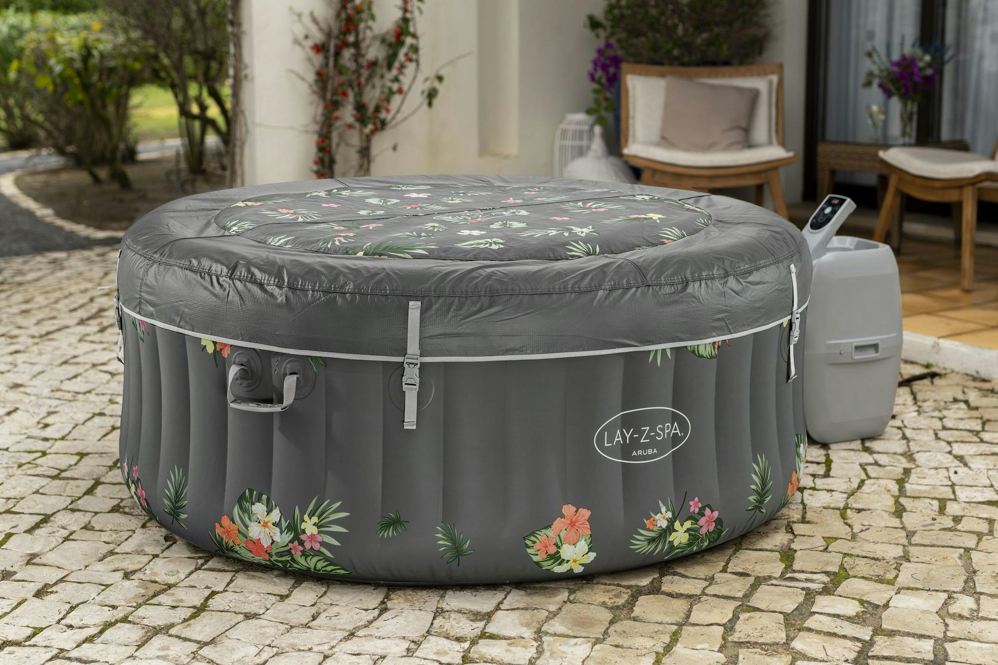 Spas Gonflables Spa gonflable rond Lay-Z-Spa Aruba Airjet™ 2 - 3 personnes Bestway 33