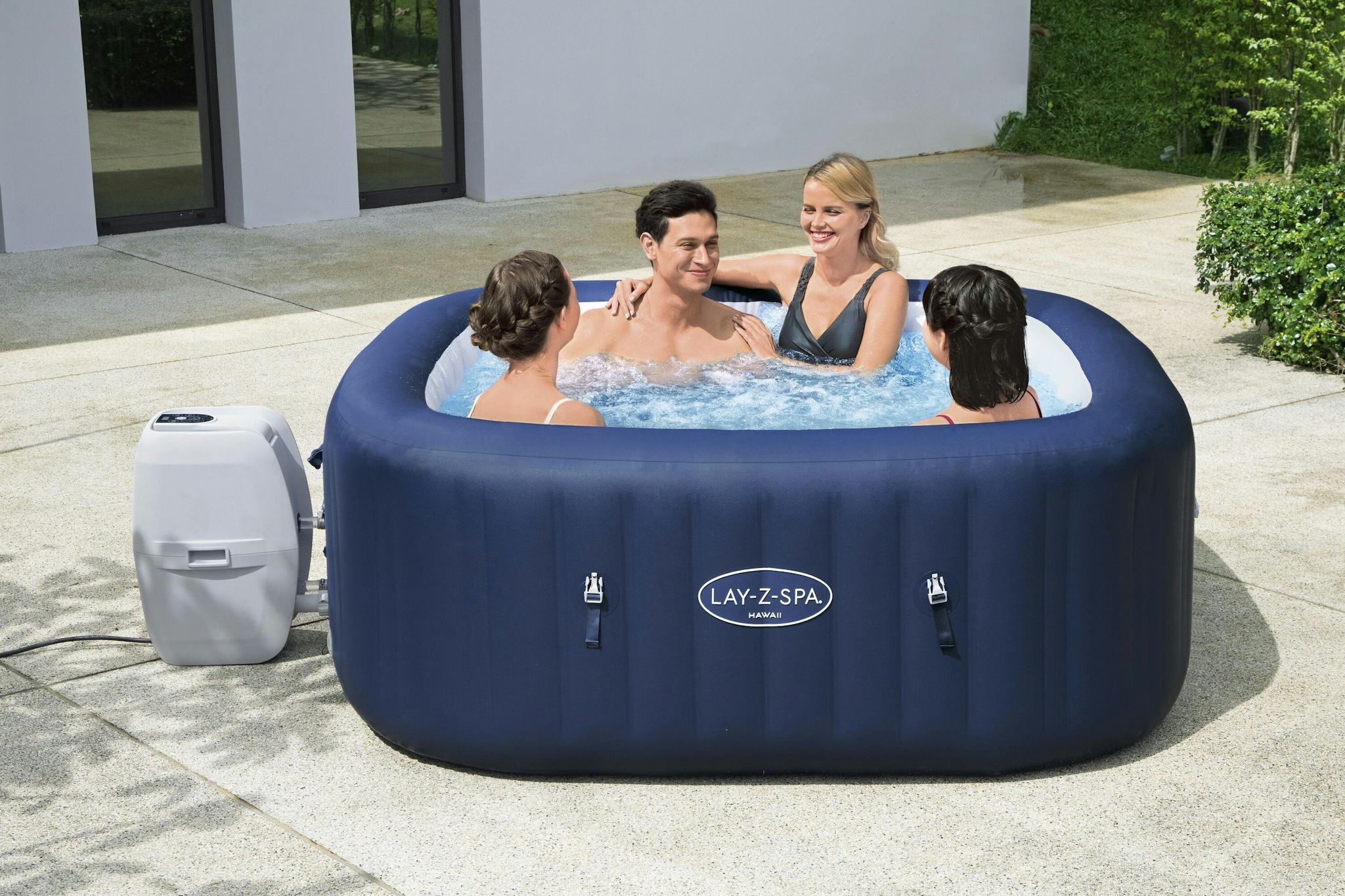 Spas Gonflables Spa gonflable carré Lay-Z-Spa Hawaii Airjet™ 4 - 6 personnes Bestway 3