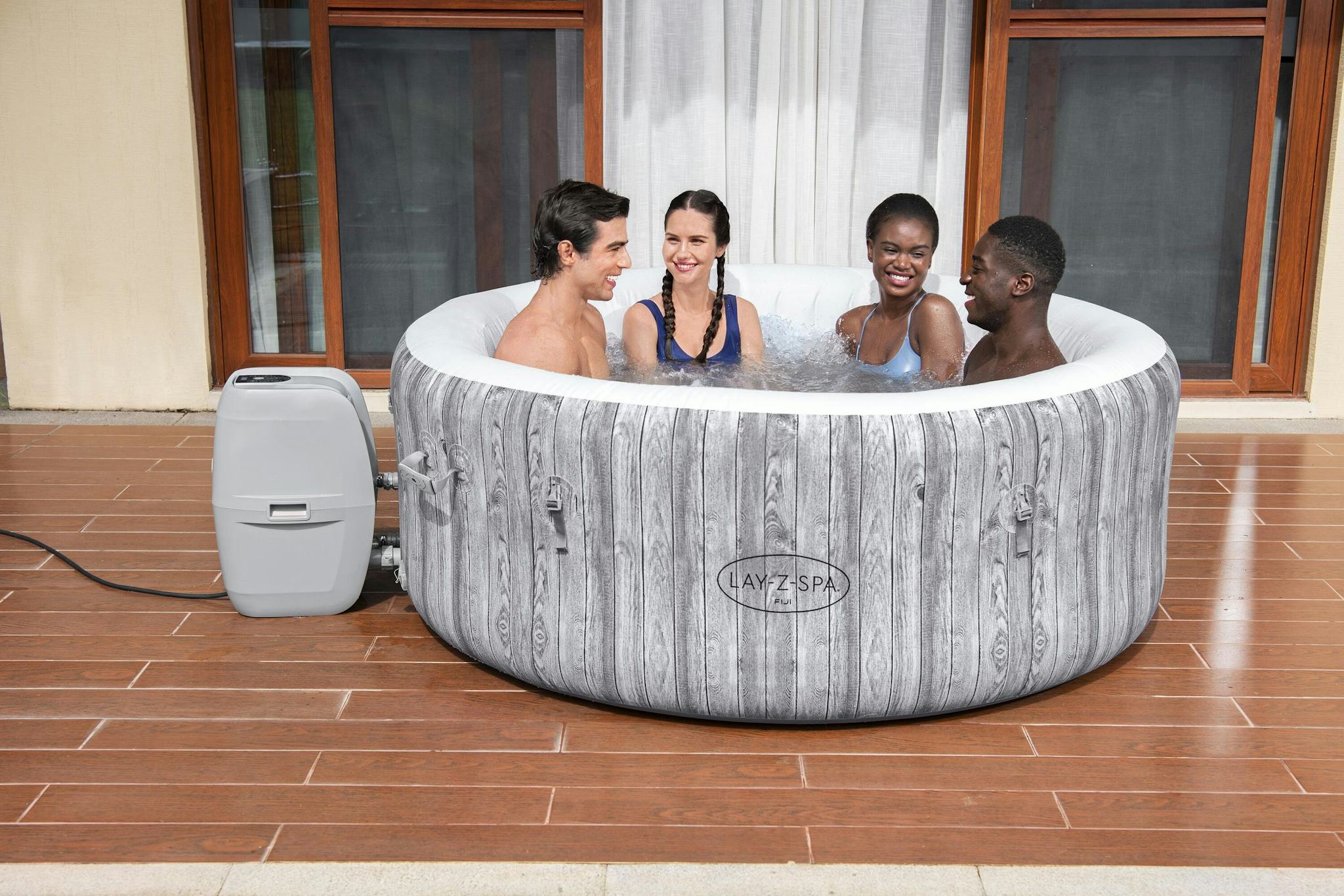 Spas Gonflables Spa gonflable rond Lay-Z-Spa Fiji Airjet™ 2 - 4 personnes Bestway 14