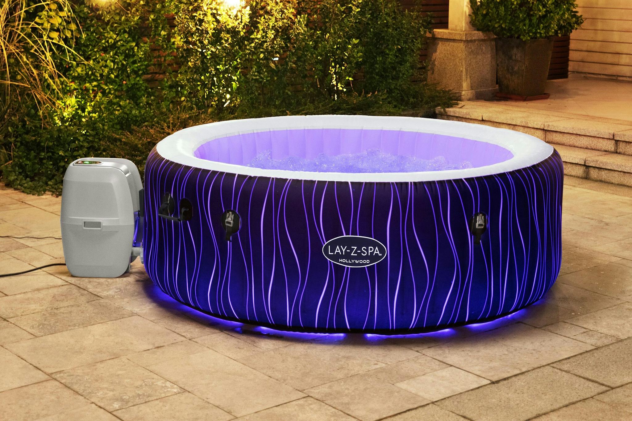 Spas Gonflables Spa gonflable rond Lay-Z-Spa Hollywood Airjet™ 4 - 6 personnes Bestway 28