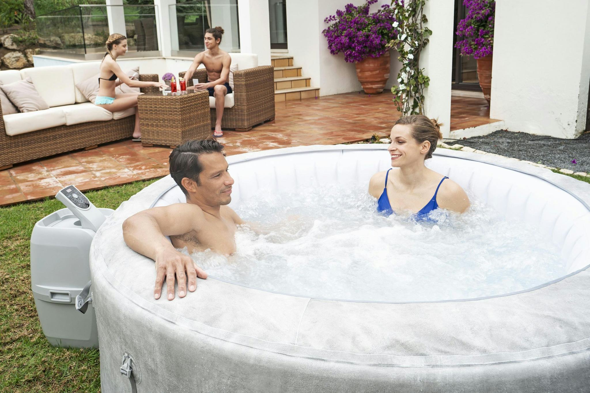 Spas Gonflables Spa gonflable rond Lay-Z-Spa Zurich Airjet™ 2 - 4 personnes Bestway 5
