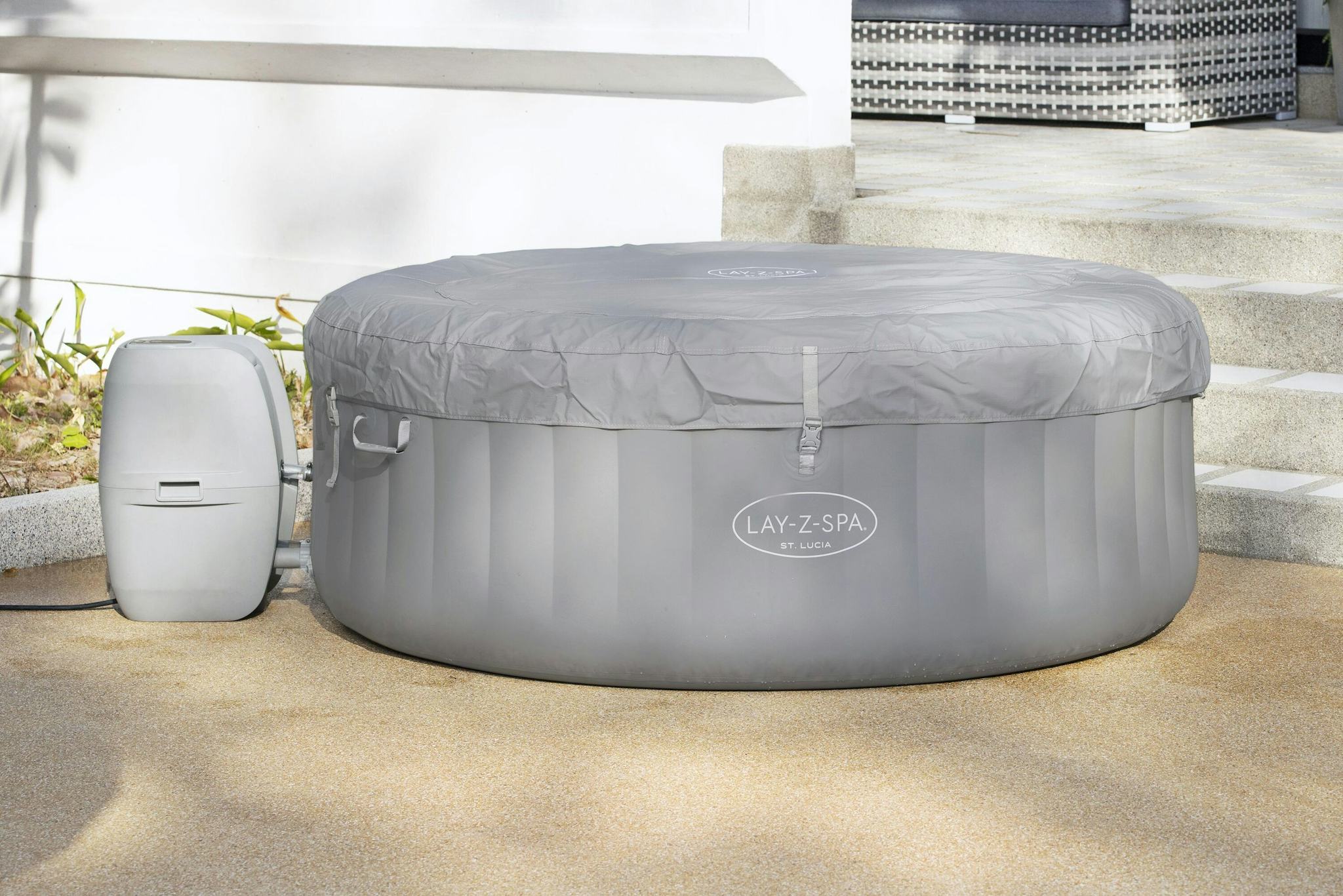 Spas Gonflables Spa gonflable rond St. Lucia AirJet™ Lay-Z-Spa®  2-3 personnes Bestway 14