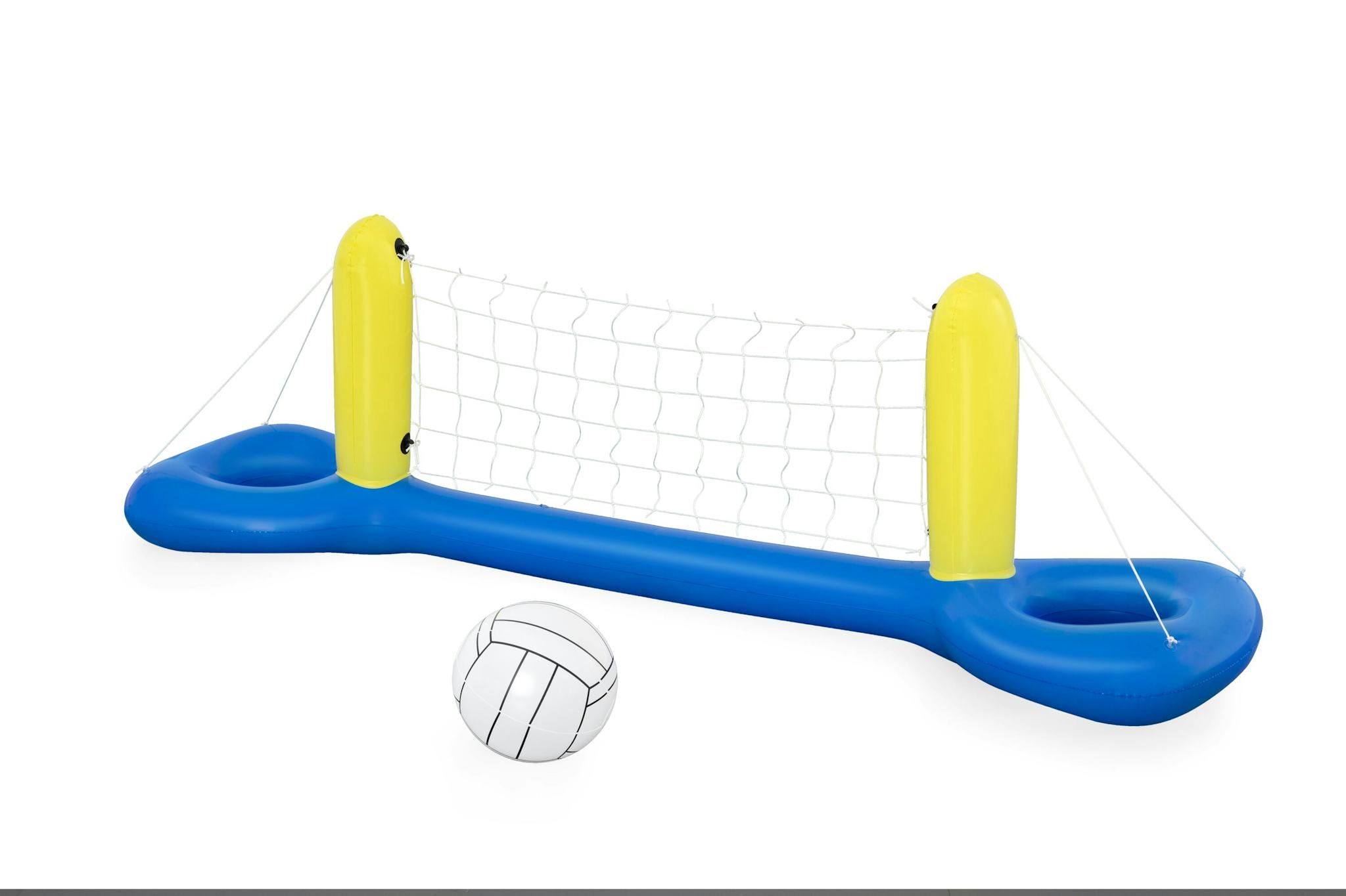 Bouées, matelas et jeux gonflables Filet flottant de volley-ball avec ballon 244 x 64 x 76 cm Bestway 2