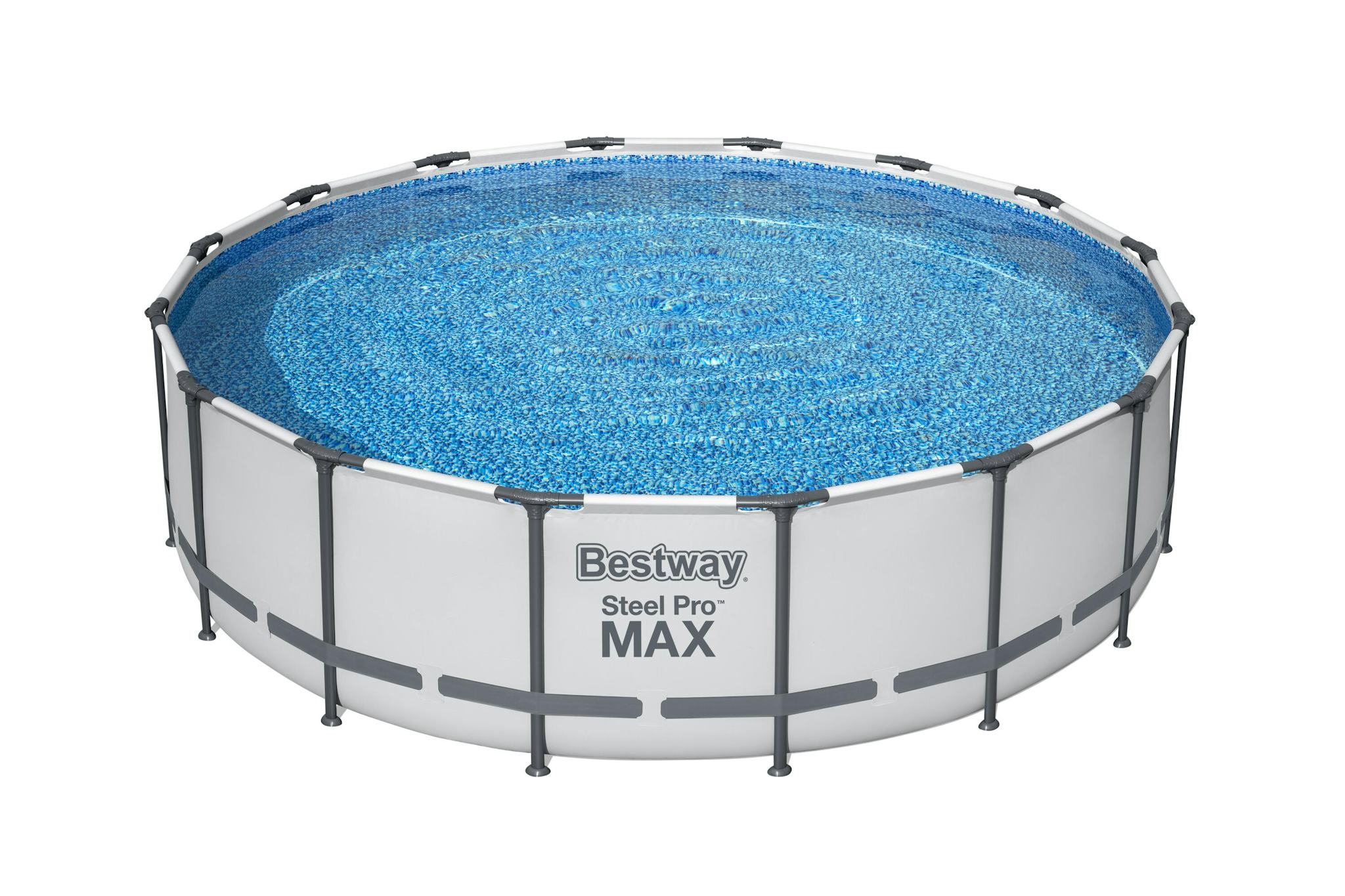 Piscines hors sol Piscine hors sol ronde Steel Pro Max™ 488 x 122 cm avec filtration à cartouche, bâche et échelle Bestway 4