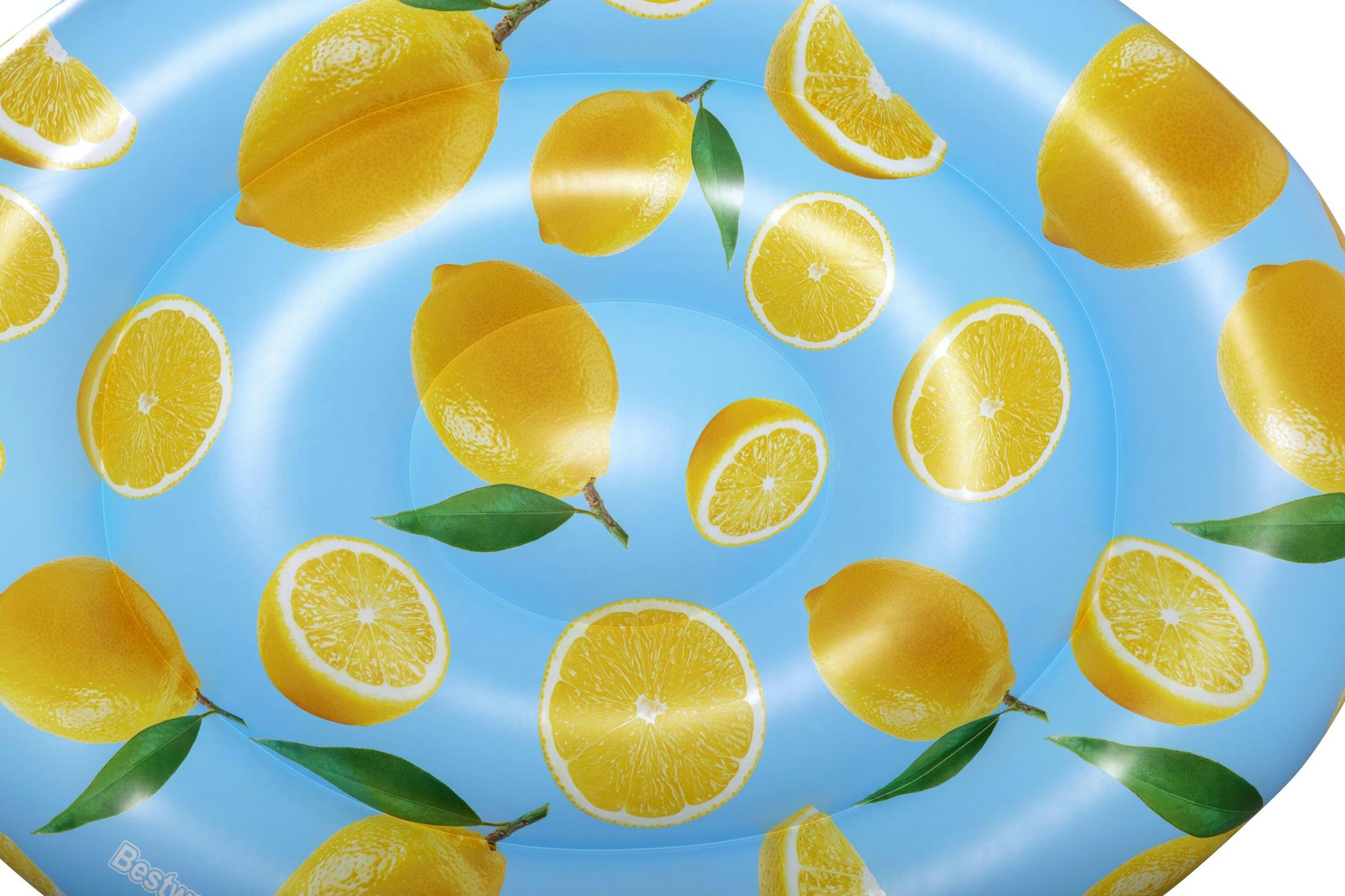 Bouées, matelas et jeux gonflables Ile gonflable parfumée citron Scentsational™ Lemon 176 x 123 cm Bestway 8