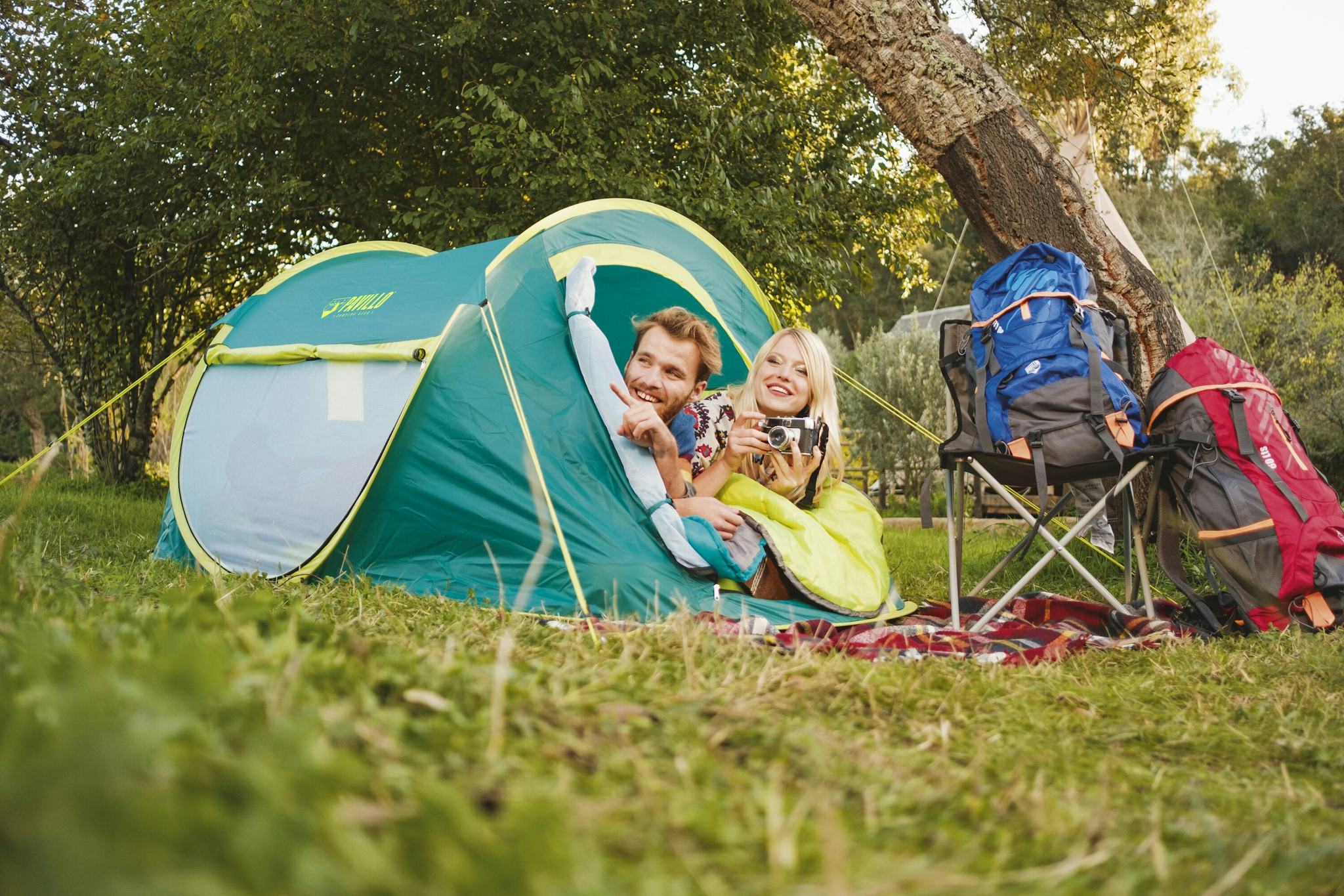 Camping Tente de camping automatique 2 places CoolMount 2 Bestway™ 235 x 145 x 100 cm Bestway 4