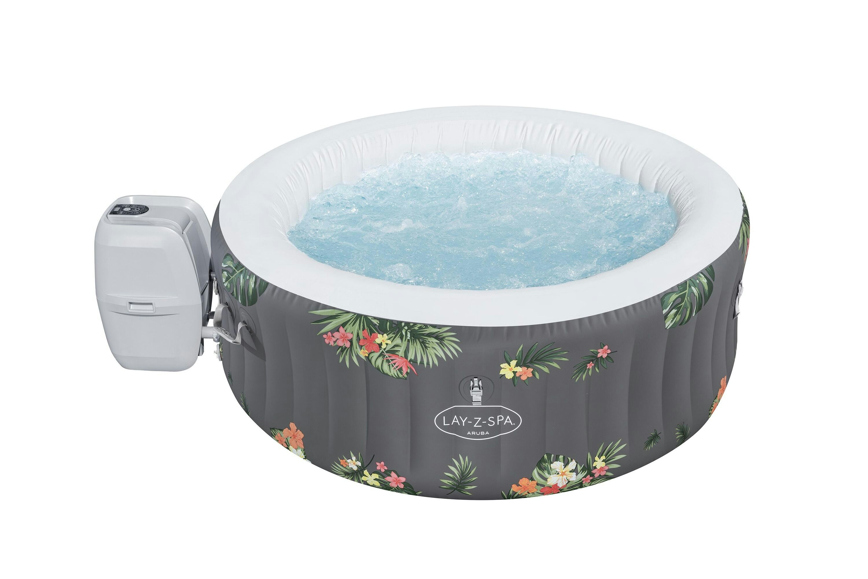 Spas Gonflables Spa gonflable rond Lay-Z-Spa Aruba Airjet™ 2 - 3 personnes Bestway 1