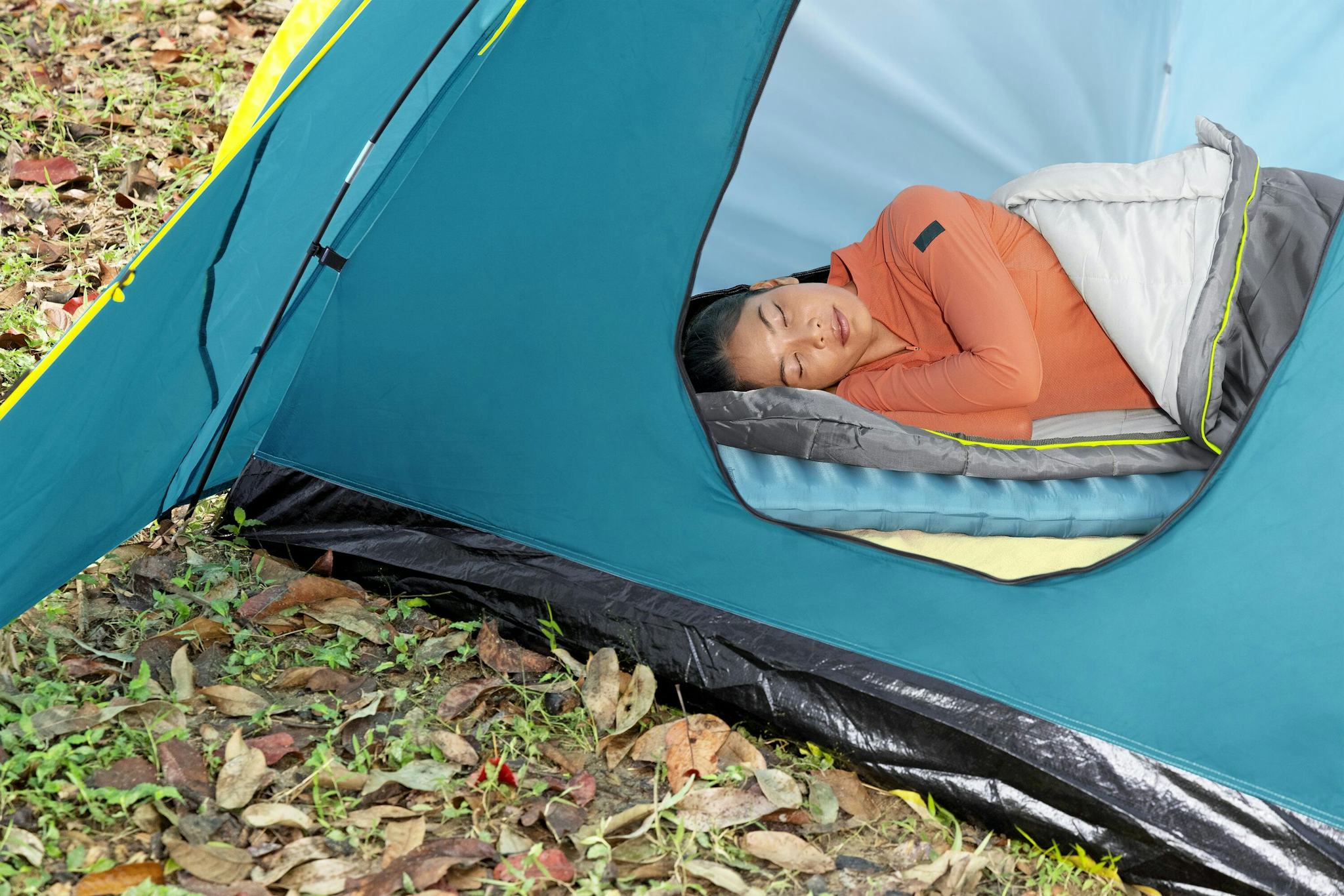 Camping Matelas autogonflant momie TerrainPro™ 1,83 m x 51 x 5,1 cm Bestway 7