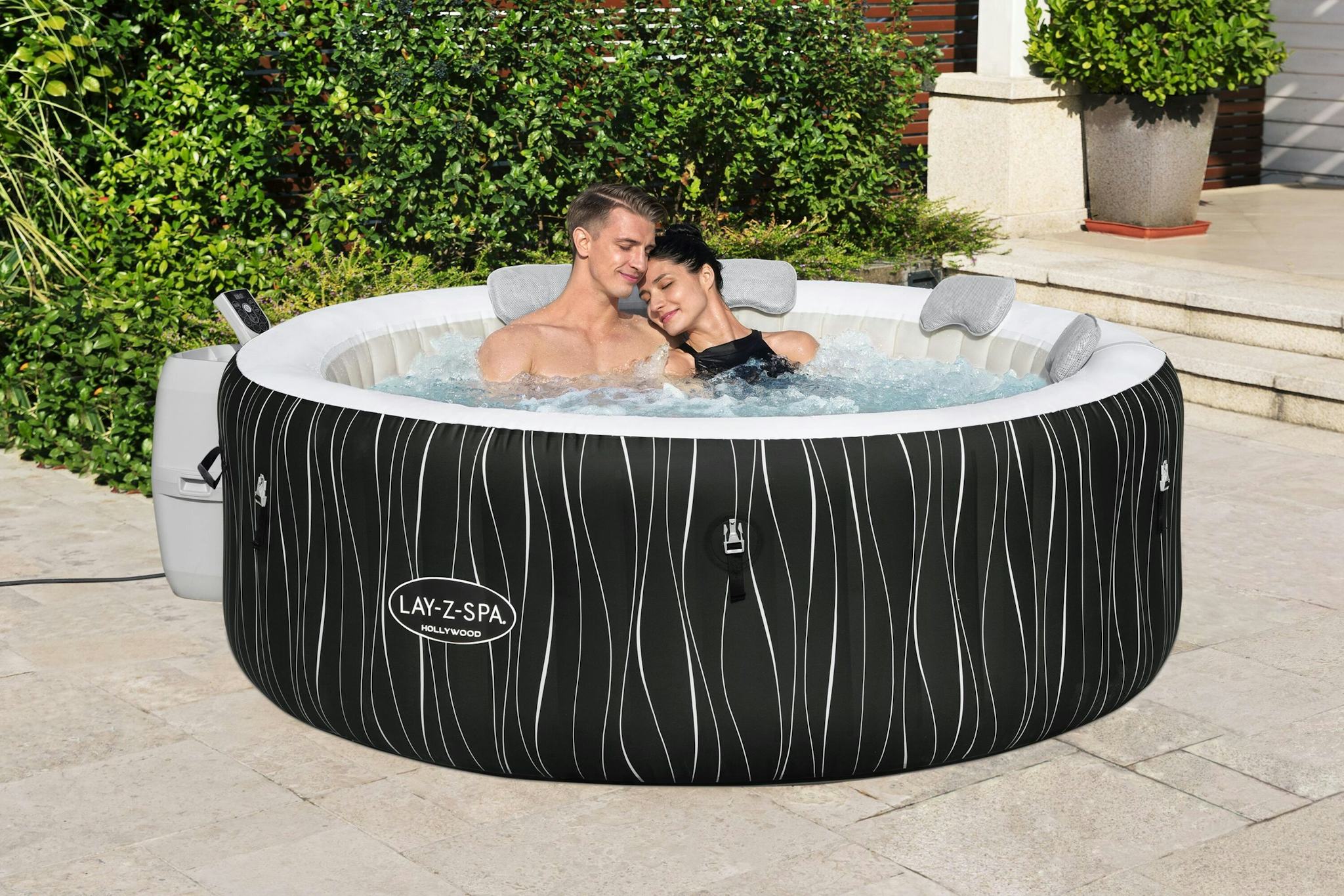 Spas Gonflables Spa gonflable rond Lay-Z-Spa Hollywood Airjet™ 4 - 6 personnes Bestway 41
