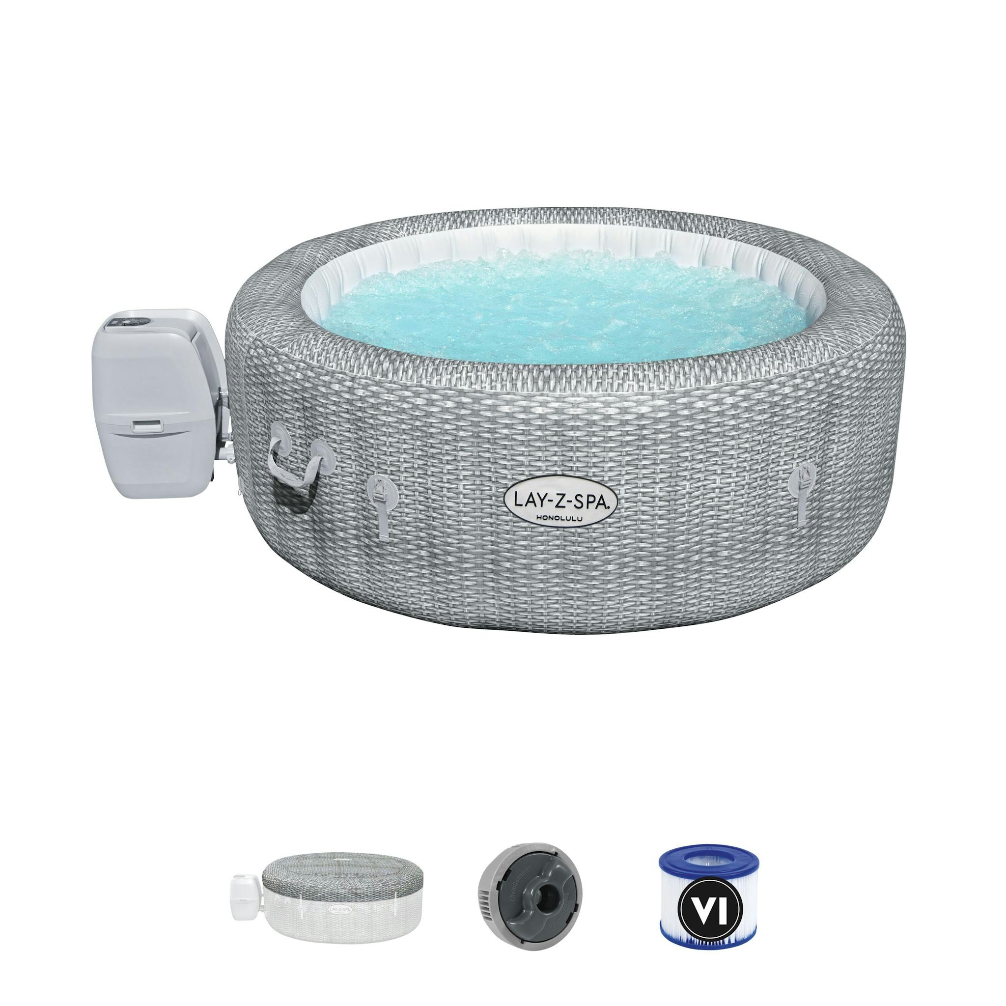 Spas Gonflables Spa gonflable rond Lay-Z-Spa® Honolulu Airjet™ 4 - 6 personnes Bestway 4