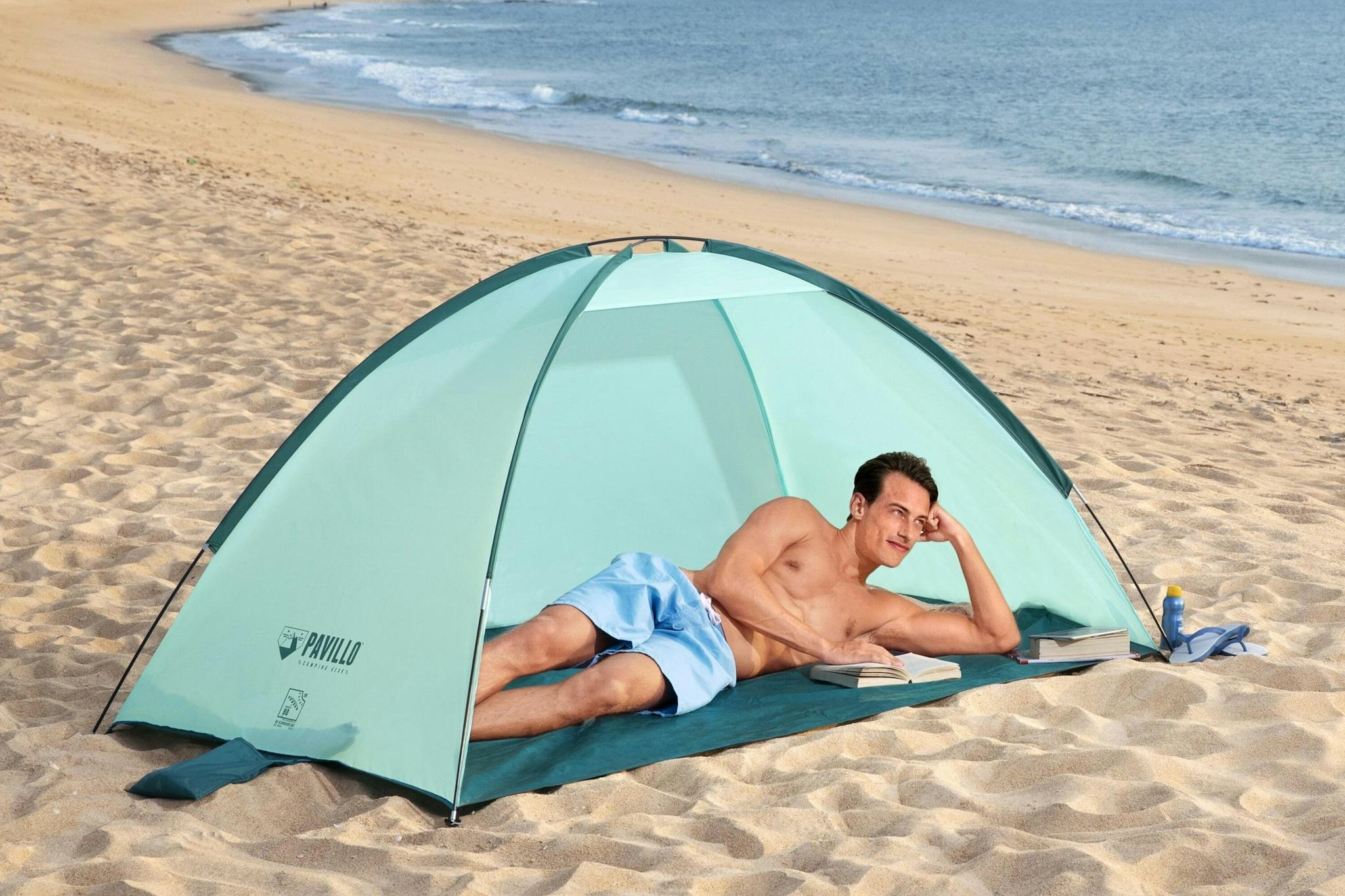 Camping Tente de plage pop-up Bestway™ Quick 2 places 200 x 120 x 90 cm Bestway 12