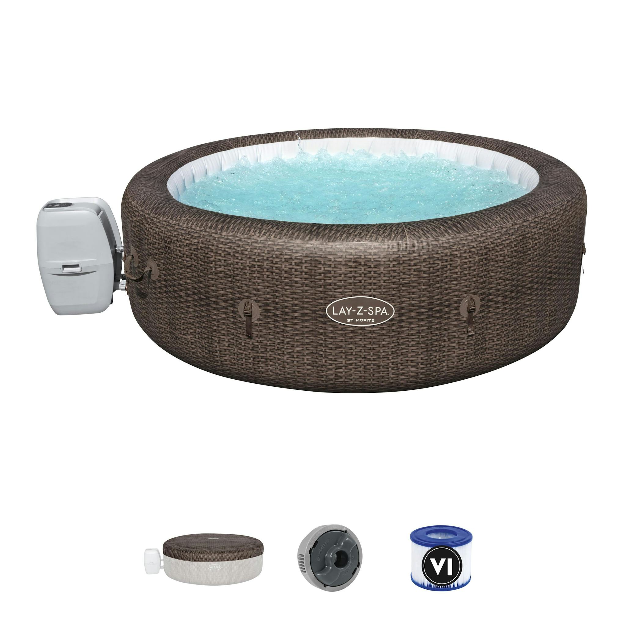 Spas Gonflables Spa gonflable rond Lay-Z-Spa® St Moritz Airjet™ 5 - 7 personnes Bestway 4