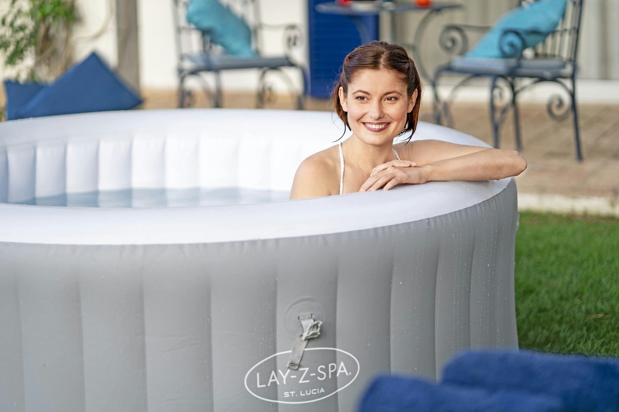 Spas Gonflables Spa gonflable rond St. Lucia AirJet™ Lay-Z-Spa®  2-3 personnes Bestway 10