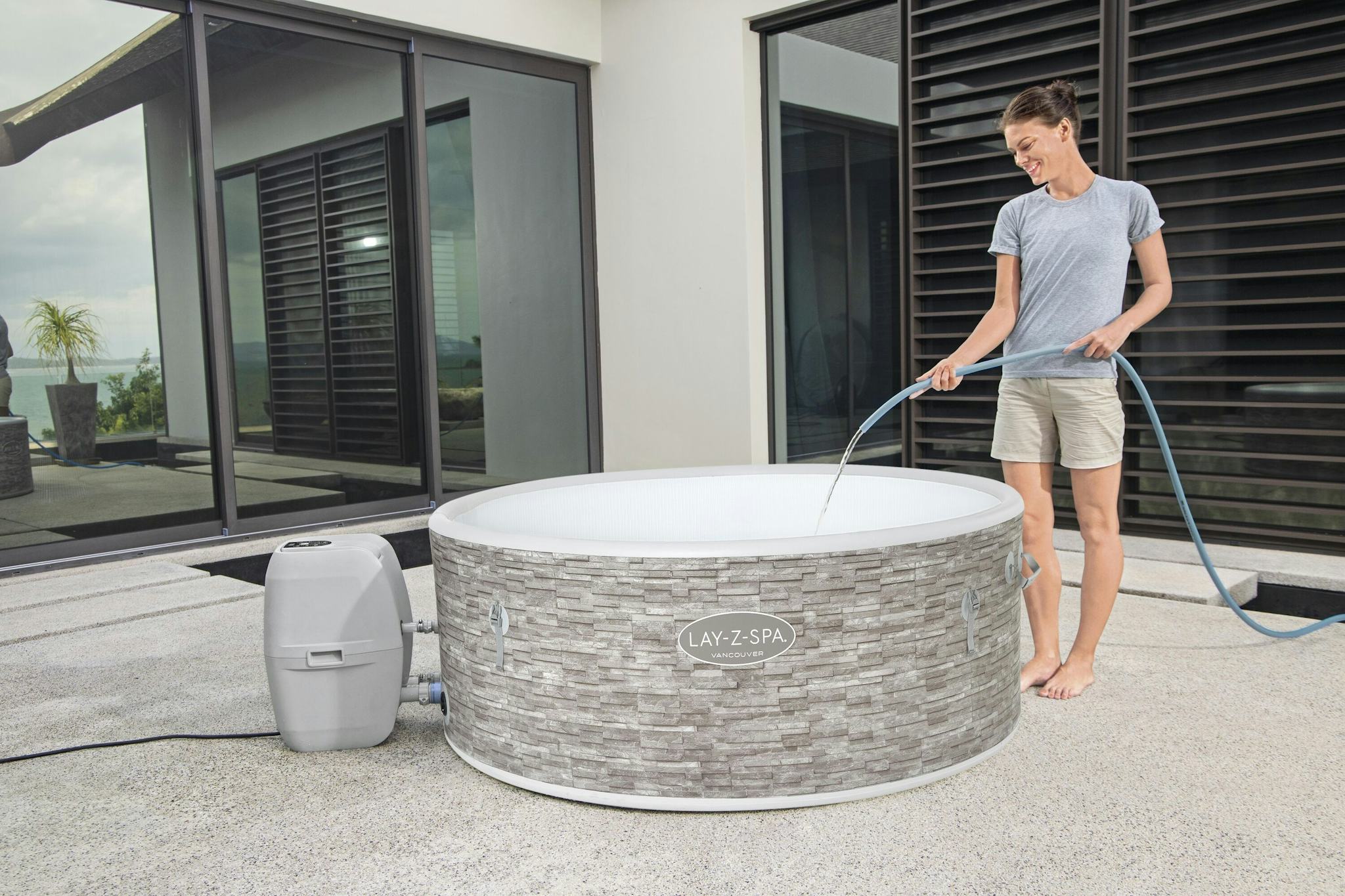 Spas Gonflables Spa gonflable rond Lay-Z-Spa® Vancouver Airjet Plus™ 3 - 5 personnes Bestway 11