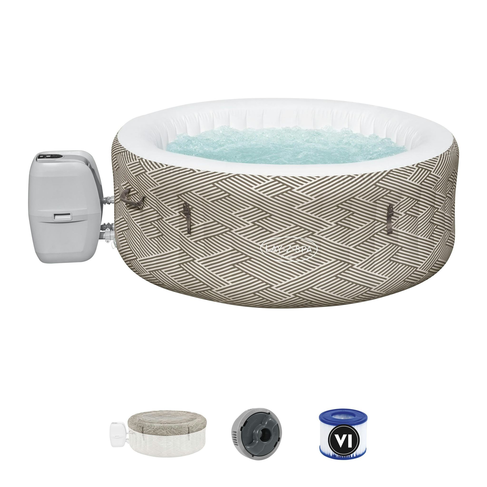 Spas Gonflables Spa gonflable rond Lay-Z-Spa Madrid Airjet™ 2 - 4 personnes Bestway 4