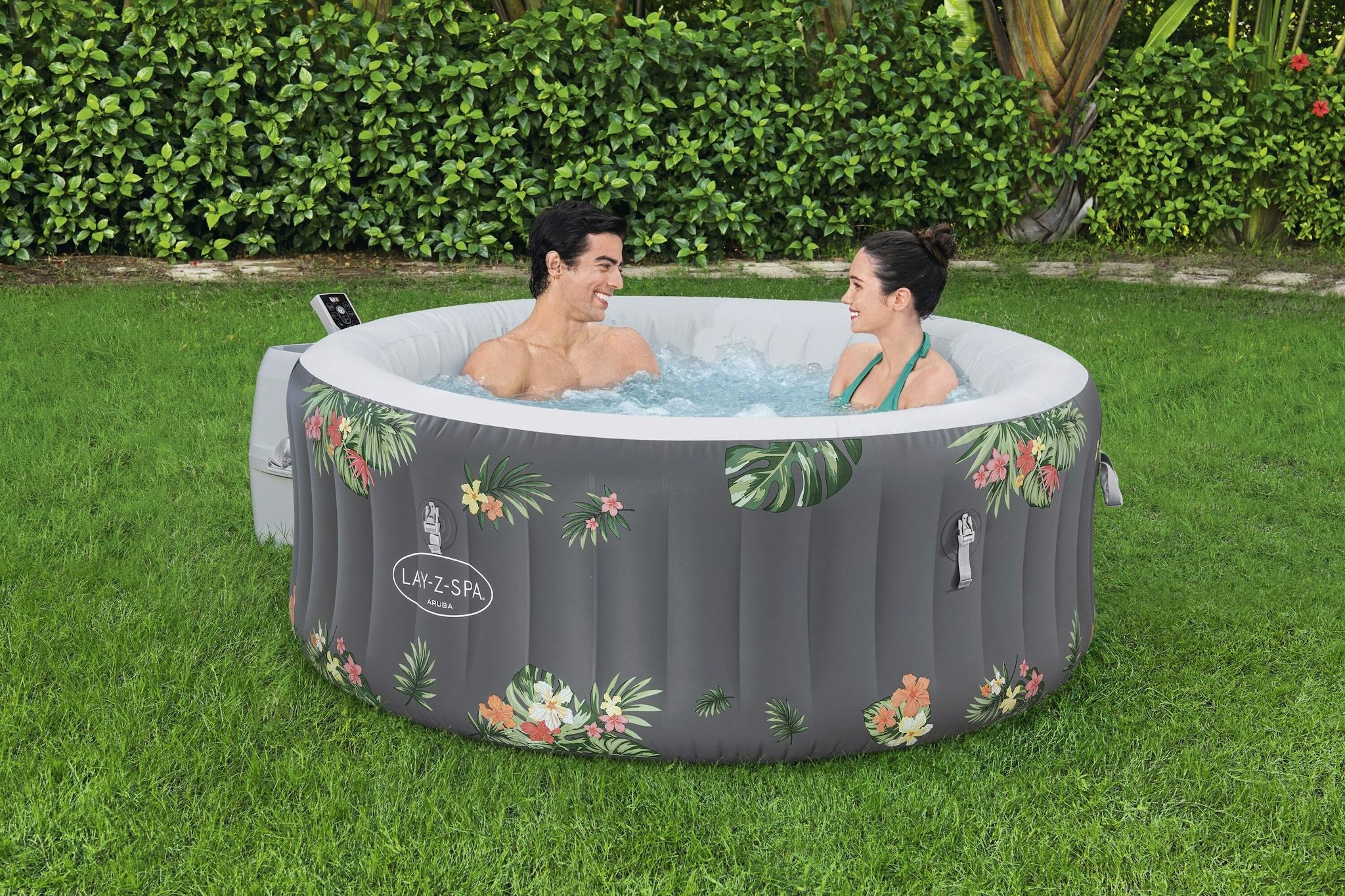 Spas Gonflables Spa gonflable rond Lay-Z-Spa Aruba Airjet™ 2 - 3 personnes Bestway 35