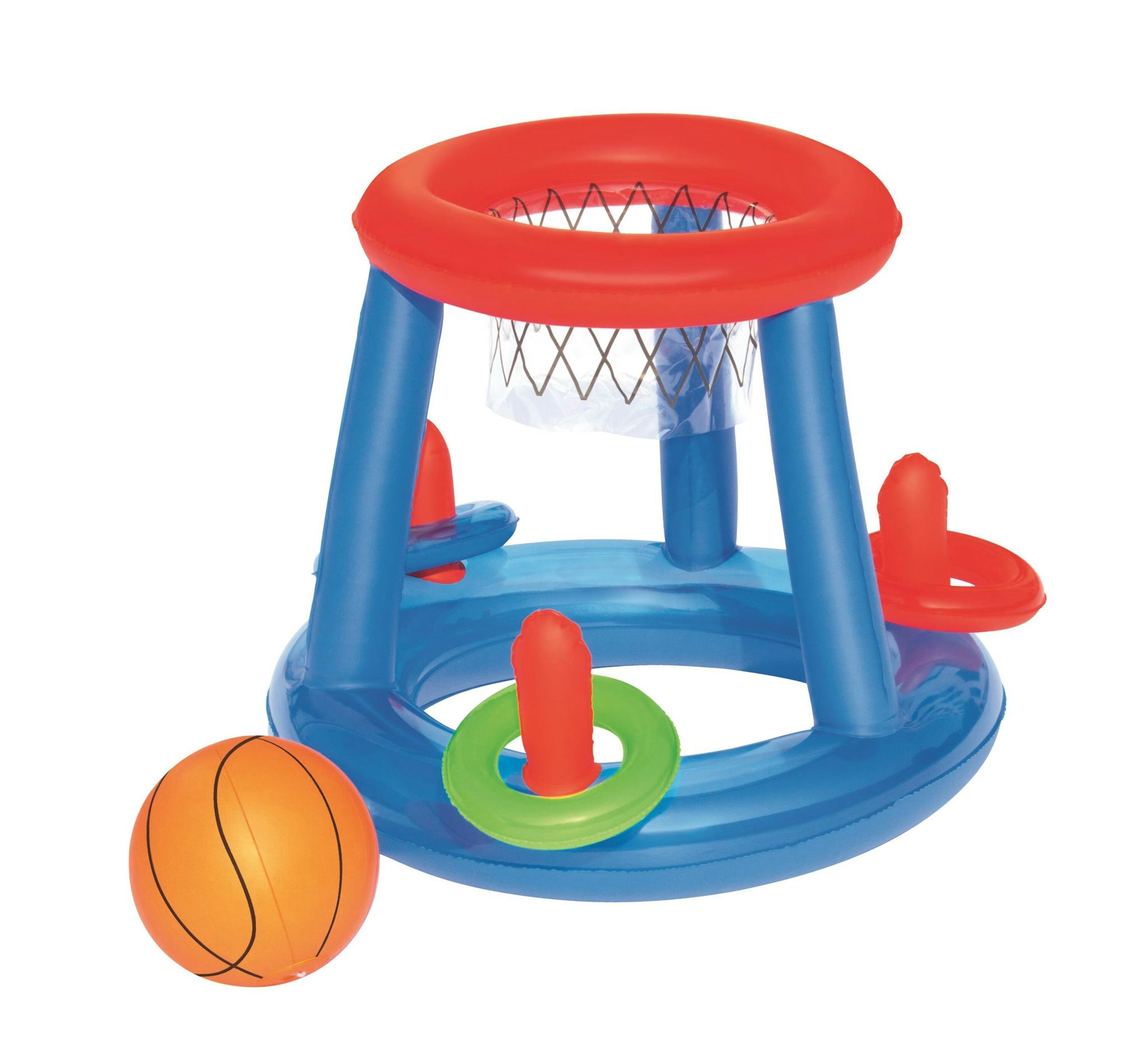 Bouées, matelas et jeux gonflables Panier de Basket flottant, ballon, diamètre 61 cm Bestway 6