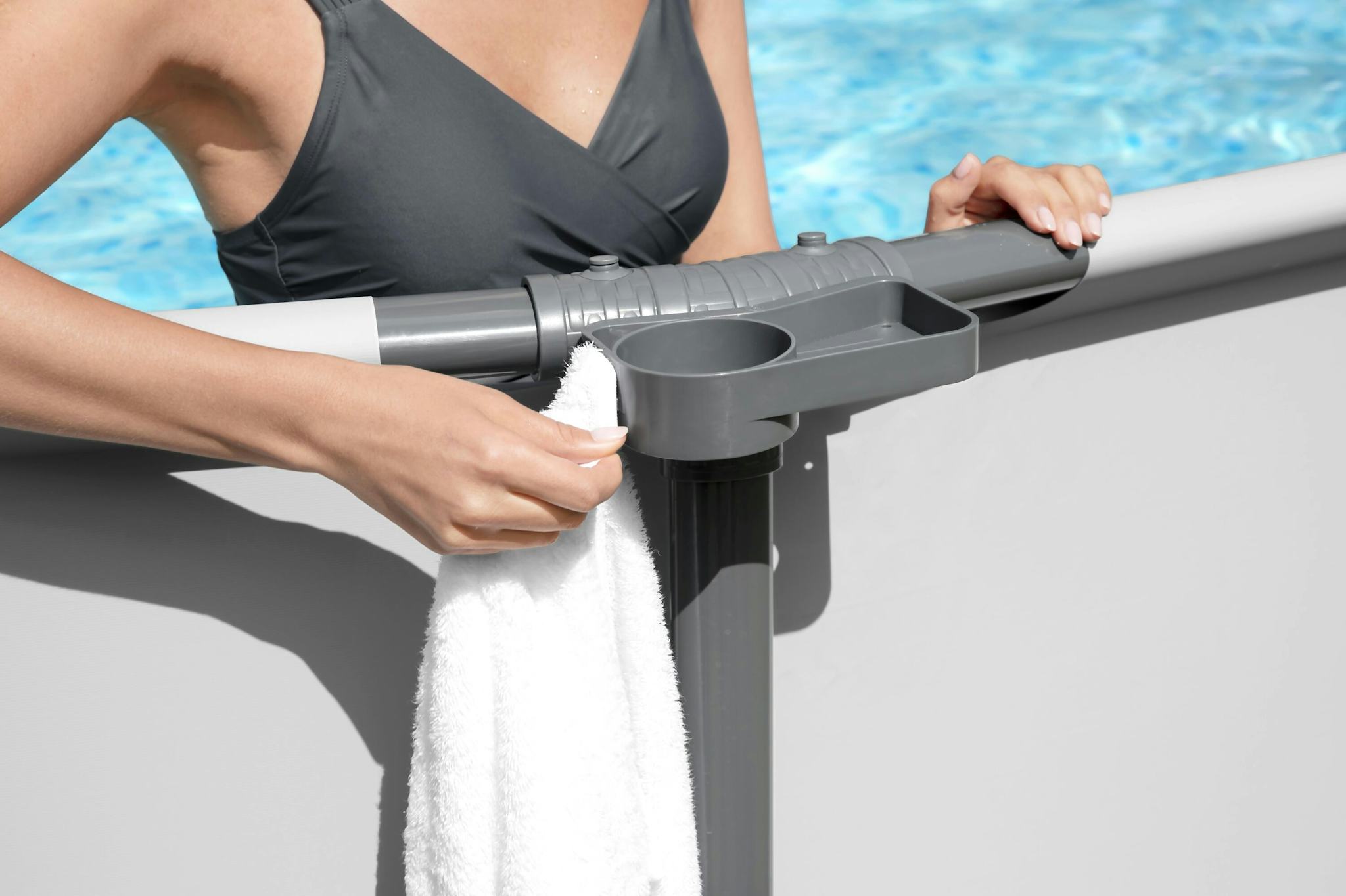 Accessoires piscine et spa Porte-gobelets pour piscine Steel Pro Max™ x 4 unités Bestway 2