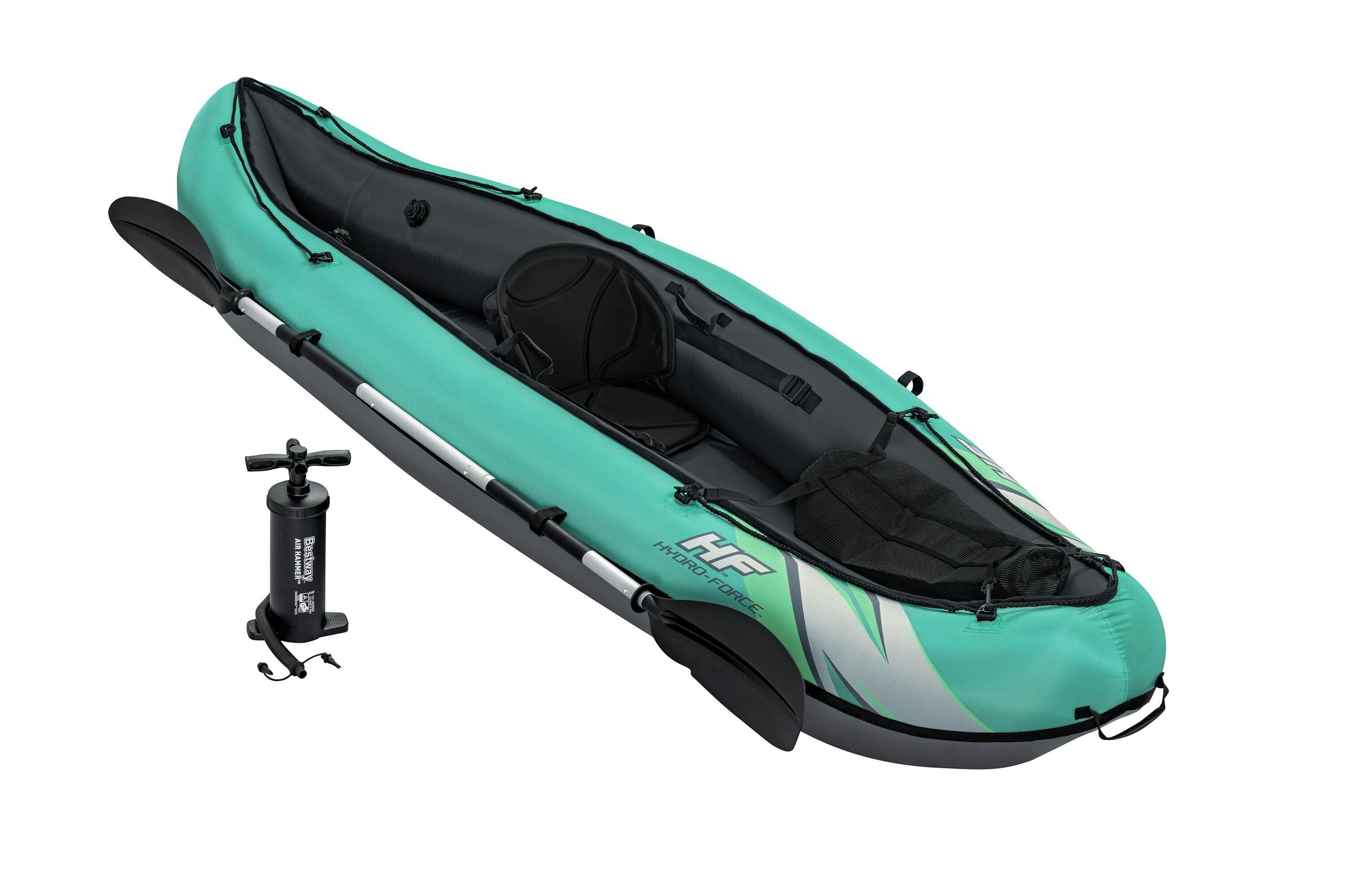 Sports d'eau Kayak gonflable Hydro-Force™ Ventura Elite X1 280 x 86 cm 1 personne, pagaie, pompe Bestway 1