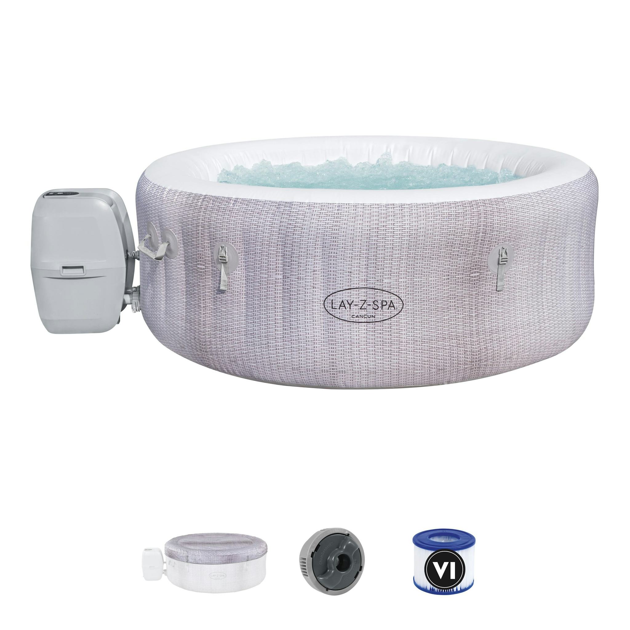 Spas Gonflables Spa gonflable rond Lay-Z-Spa Cancun Airjet™ 2 - 4 personnes Bestway 4