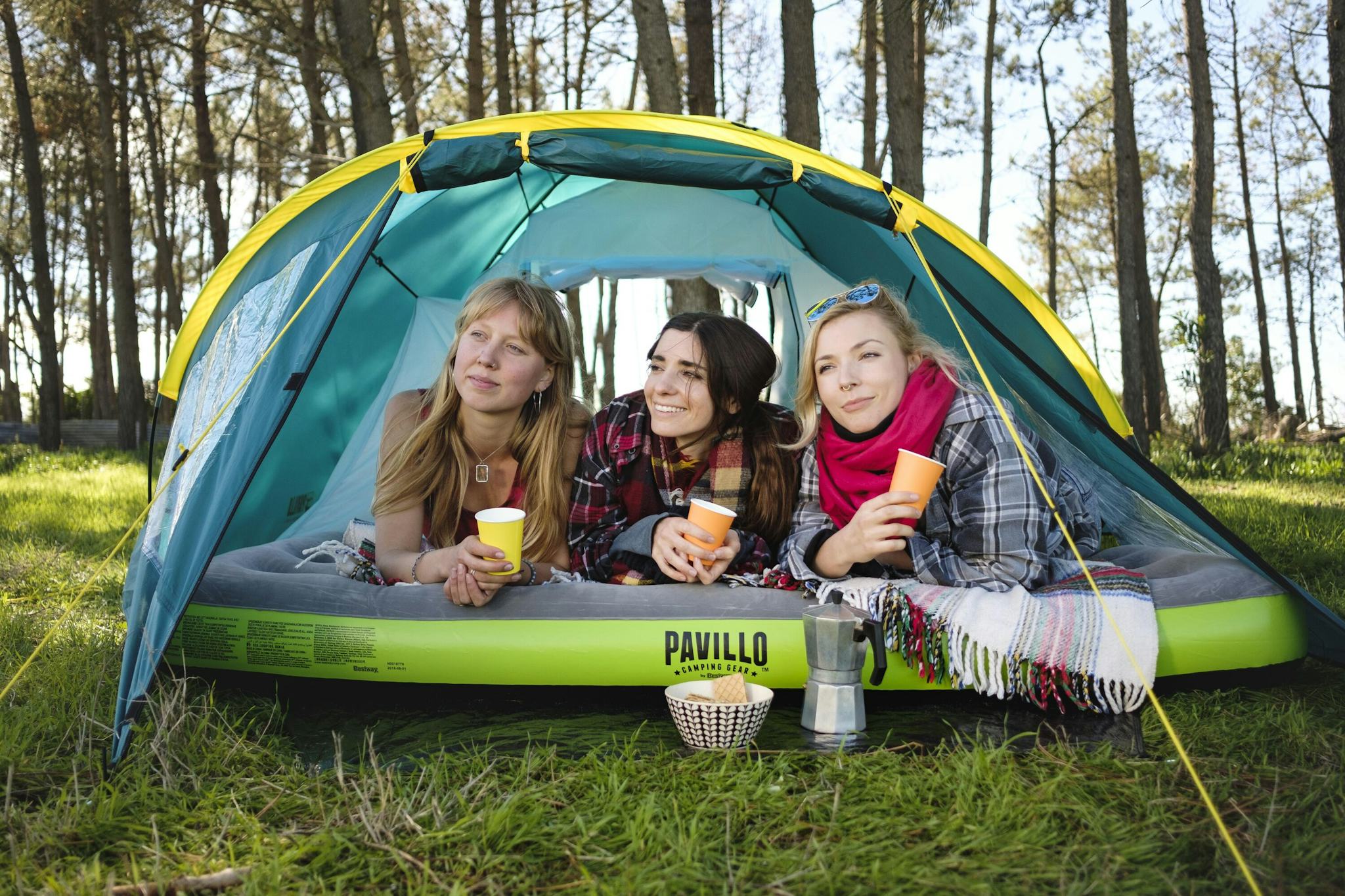 Camping Tente de camping 3 places Active Mount 3 Bestway™ (210 + 140) x 240 x 130 cm Bestway 13