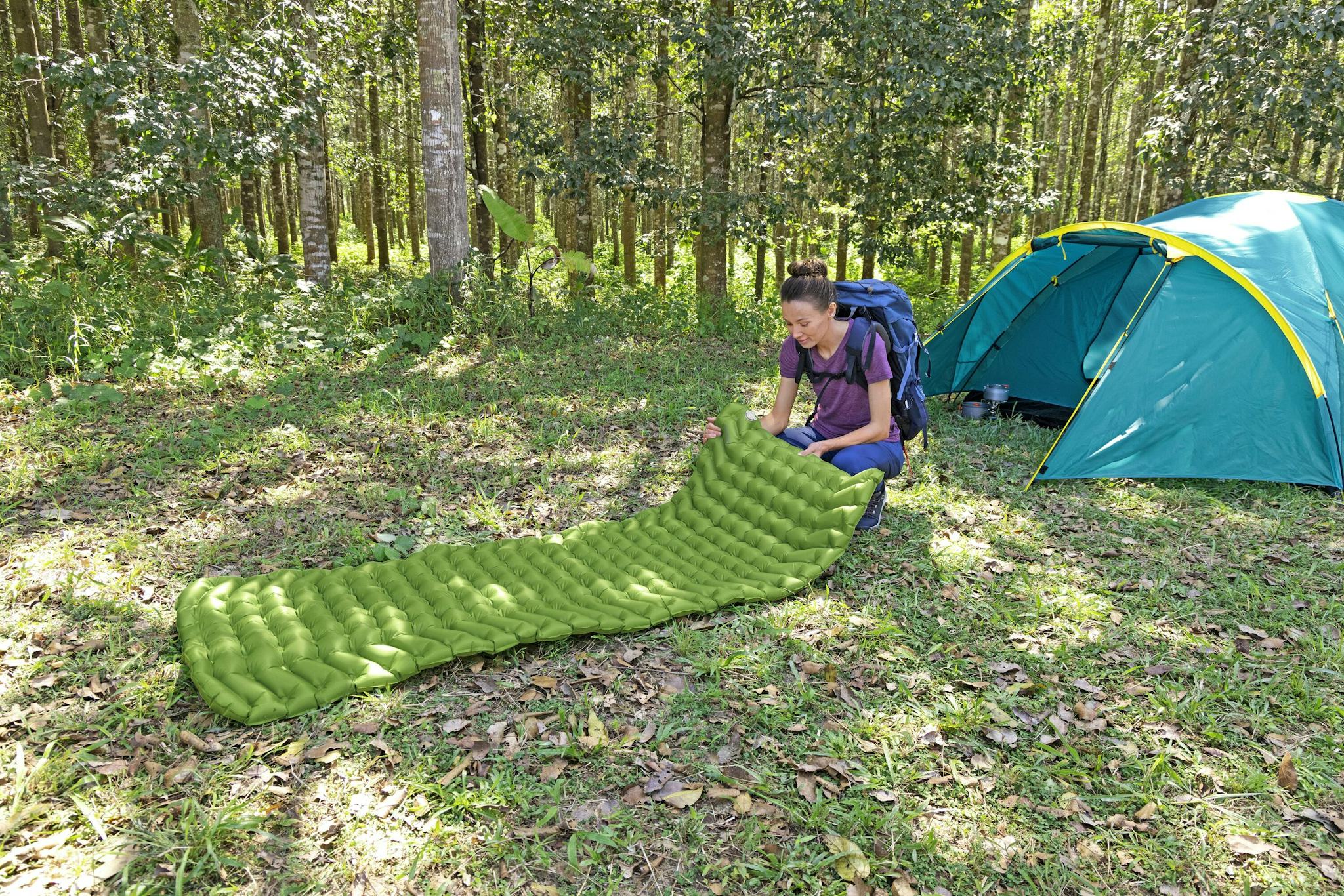 Camping Matelas gonflable de trekking WanderLite™ 1,98 m  x 71 cm x 6,5 cm  Bestway 4