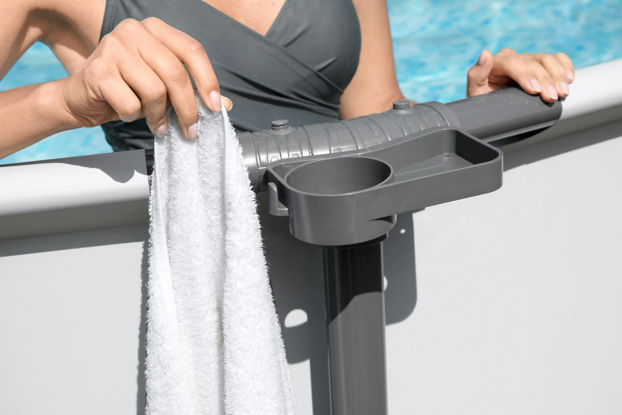 Accessoires piscine et spa Porte-gobelets pour piscine Steel Pro Max™ x 4 unités Bestway 7