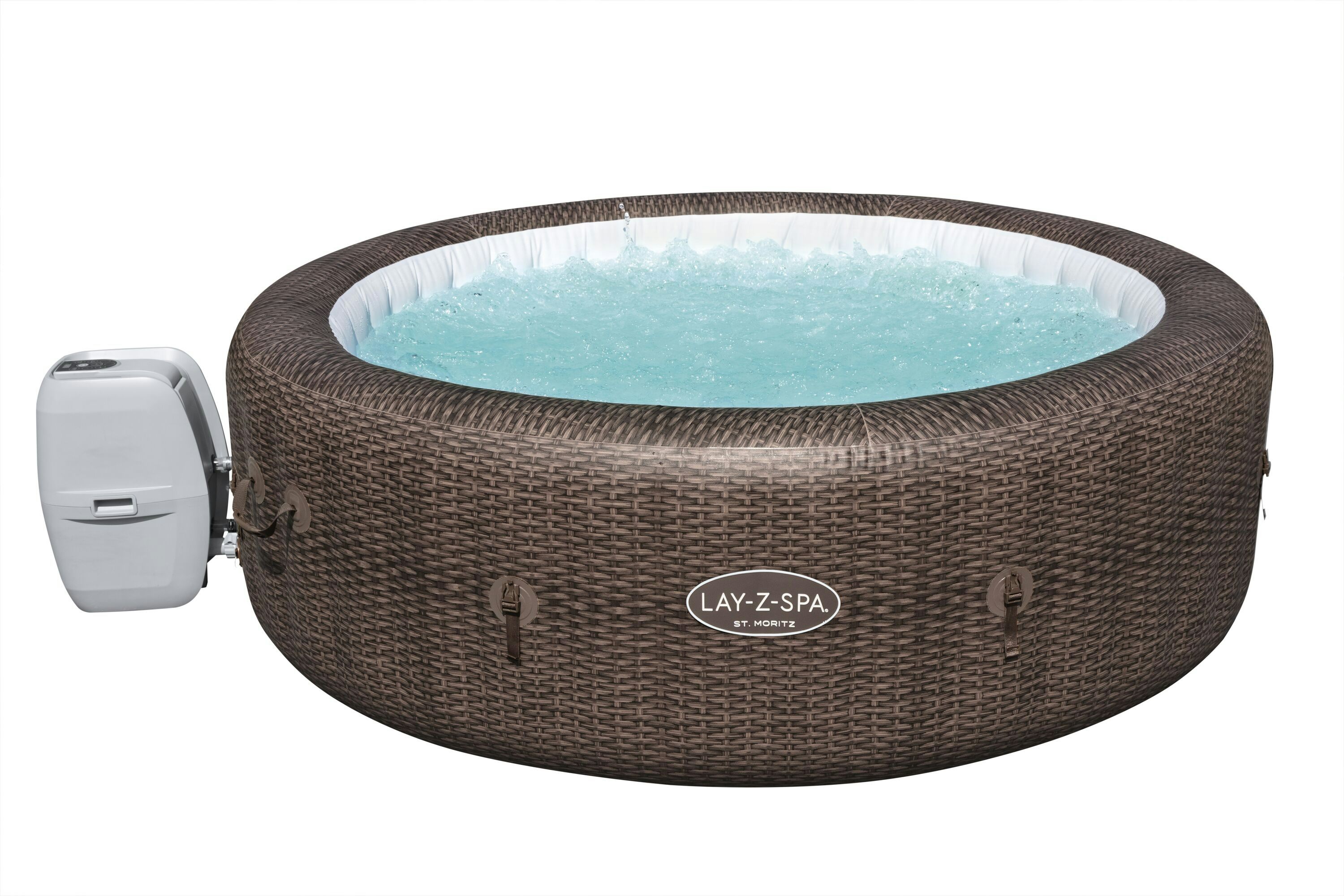 Spas Gonflables Spa gonflable rond Lay-Z-Spa® St Moritz Airjet™ 5 - 7 personnes Bestway 1