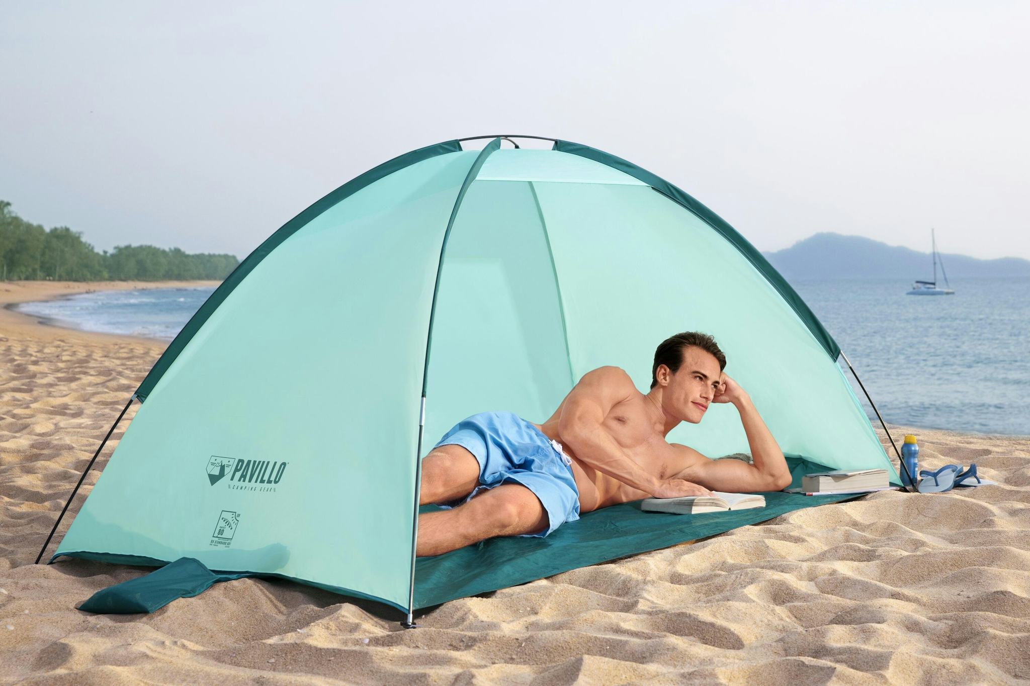 Camping Tente de plage pop-up Bestway™ Quick 2 places 200 x 120 x 90 cm Bestway 7