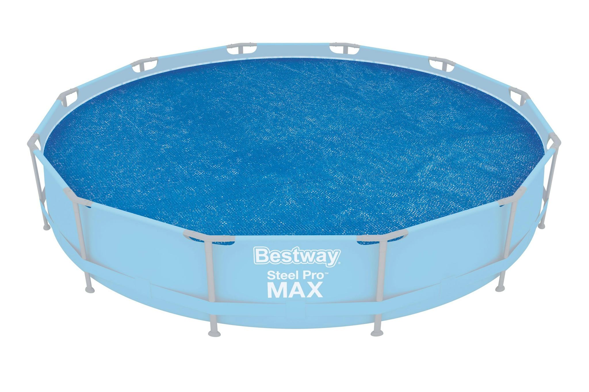 Accessoires piscine et spa Bâche solaire diamètre 356 cm piscine hors sol ronde diamètre 366 cm ou 396 cm Bestway 2