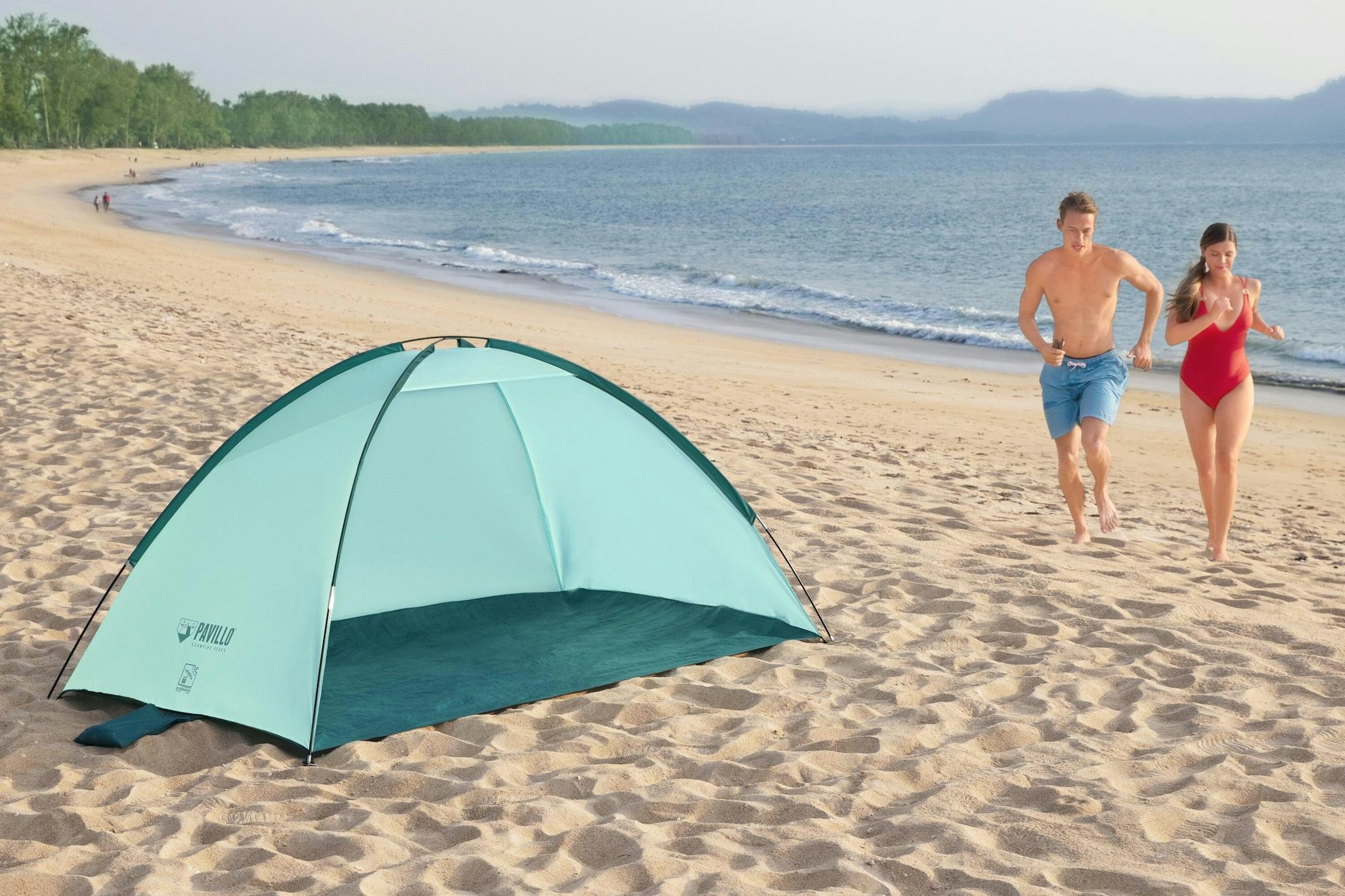 Camping Tente de plage pop-up Bestway™ Quick 2 places 200 x 120 x 90 cm Bestway 5