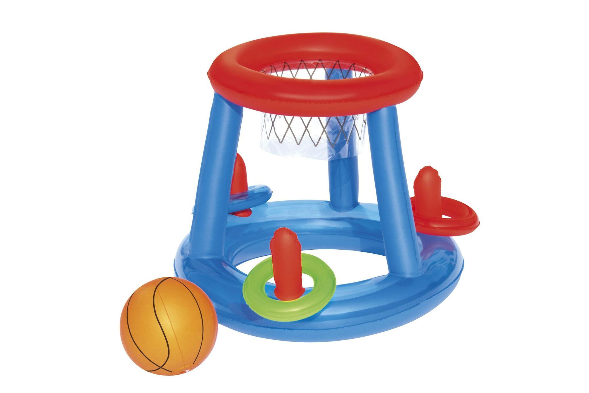 Bouées, matelas et jeux gonflables Panier de Basket flottant, ballon, diamètre 61 cm Bestway 16