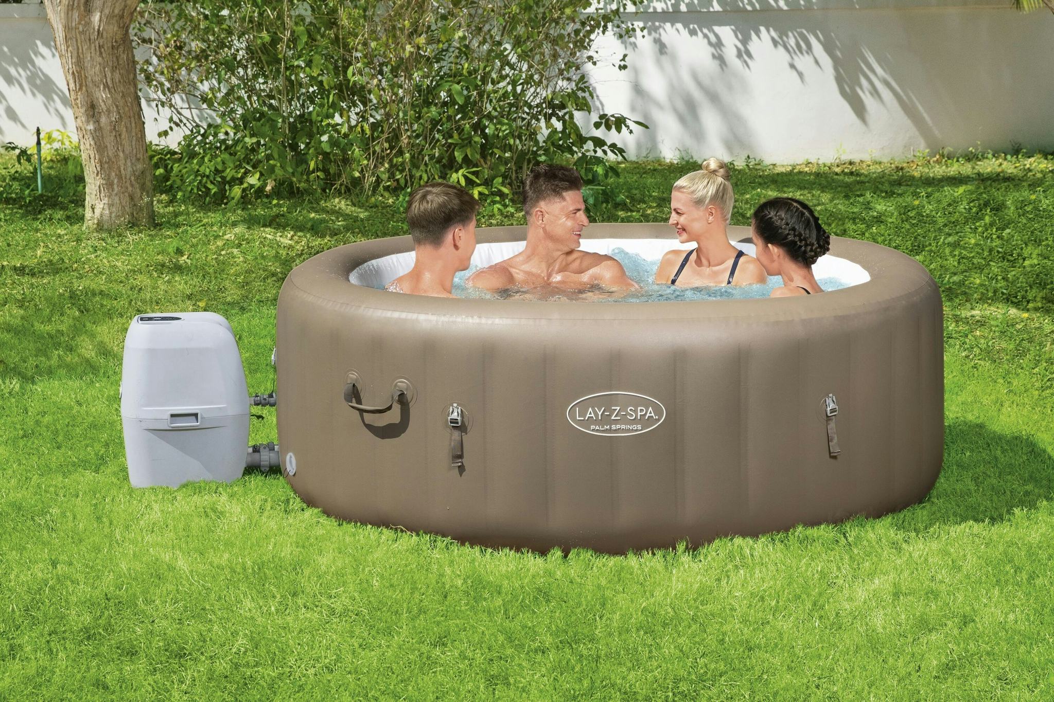Spas Gonflables Spa gonflable rond Lay-Z-Spa Palm Springs Airjet™ 4 - 6 personnes Bestway 7