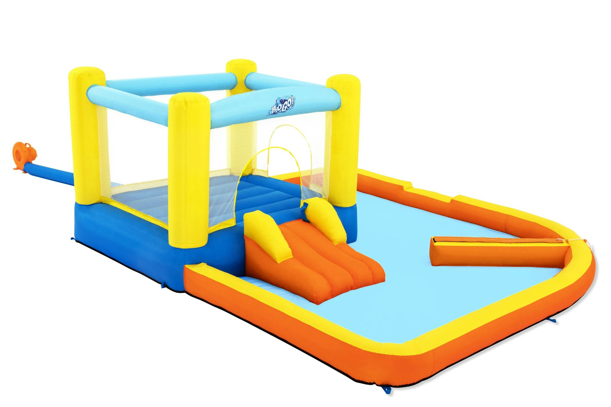 Aire de jeux - structures gonflables Aire de jeux gonflable avec trampoline et Pataugeoire Beach Bounce 365 x 340 x 152 cm Bestway 8