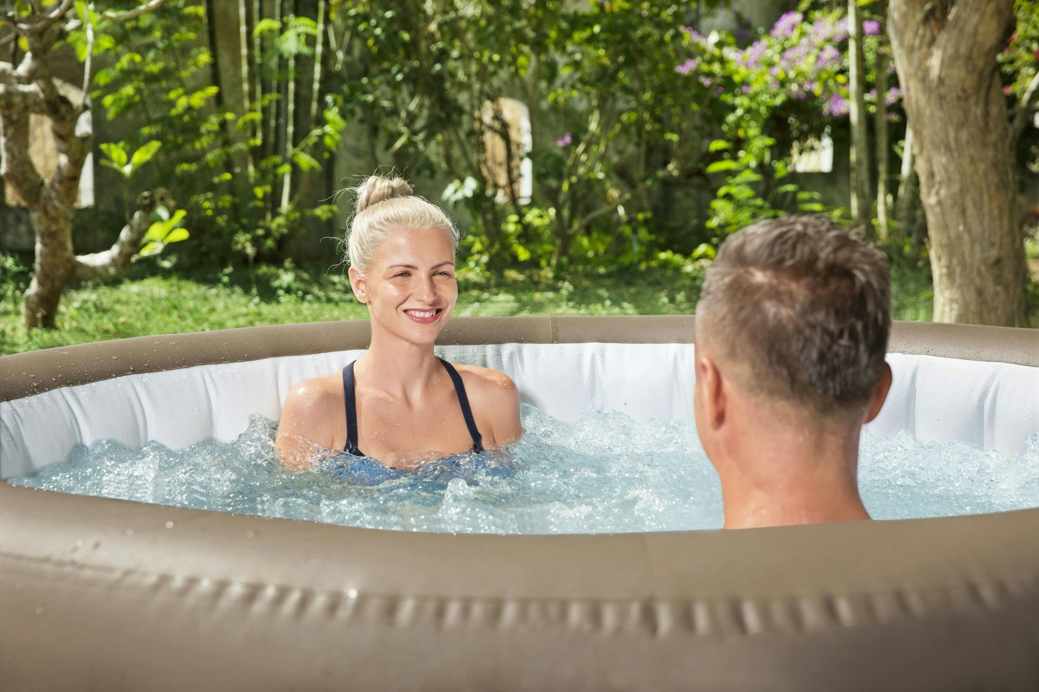 Spas Gonflables Spa gonflable rond Lay-Z-Spa Palm Springs Airjet™ 4 - 6 personnes Bestway 6