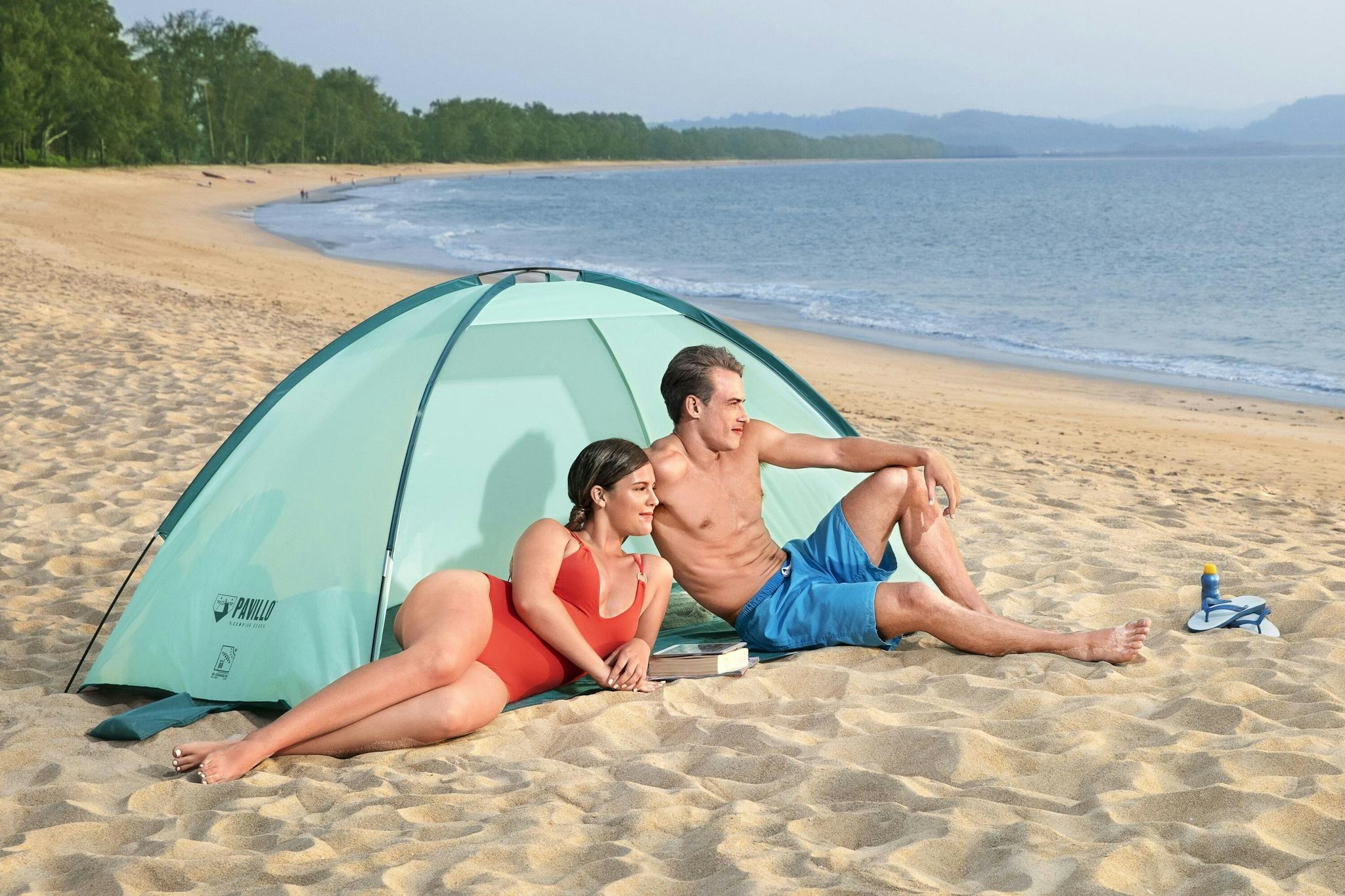 Camping Tente de plage pop-up Bestway™ Quick 2 places 200 x 120 x 90 cm Bestway 9
