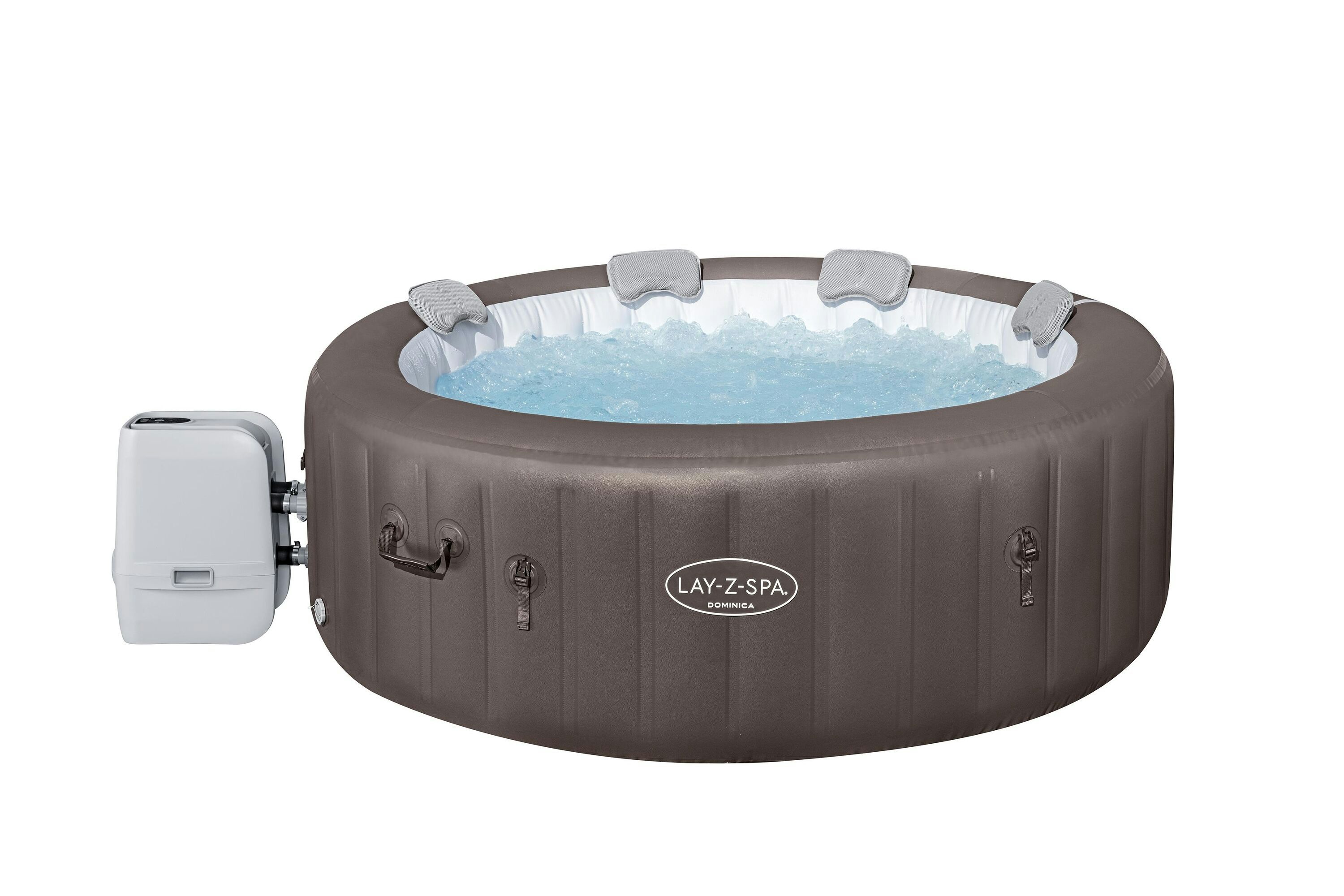 Spas Gonflables Spa gonflable rond Lay-Z-Spa Dominica Hydrojet™ 4-6 places Bestway 1