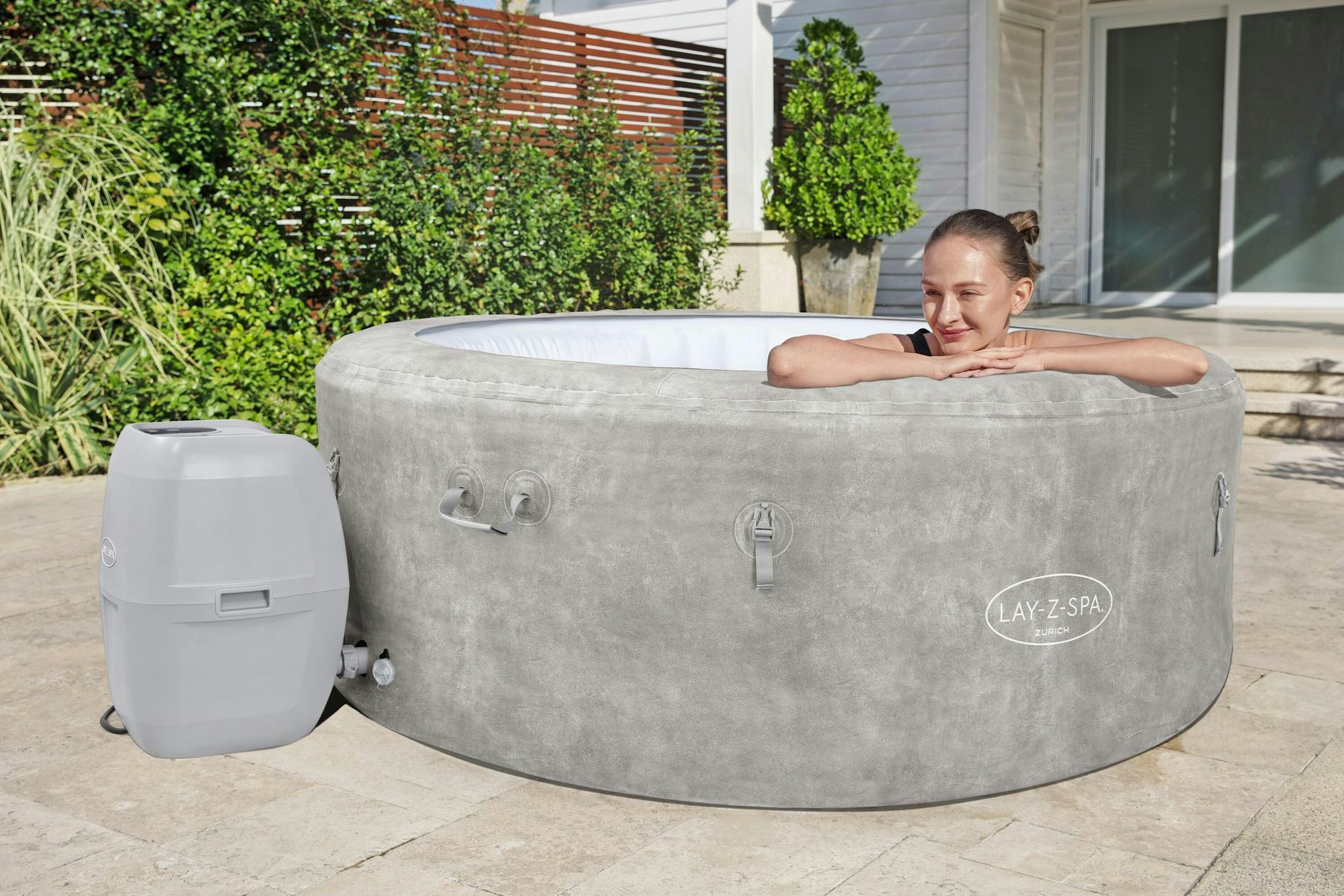 Spas Gonflables Spa gonflable rond Lay-Z-Spa Zurich Airjet™ 2 - 4 personnes Bestway 10
